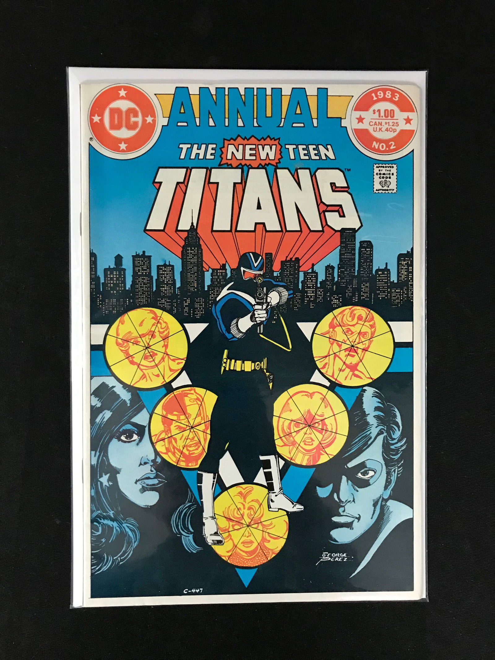 DC COMICS THE NEW TEEN TITANS ANNUAL NO.2 (1 of 1)