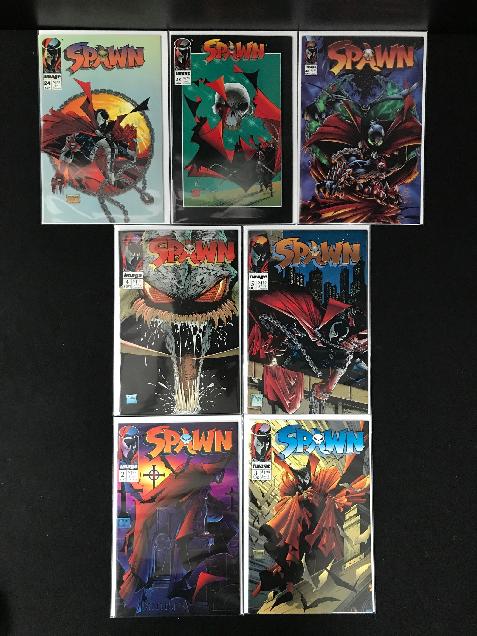 IMAGE COMICS SPAWN COMIC BOOK LOT (1 of 1)