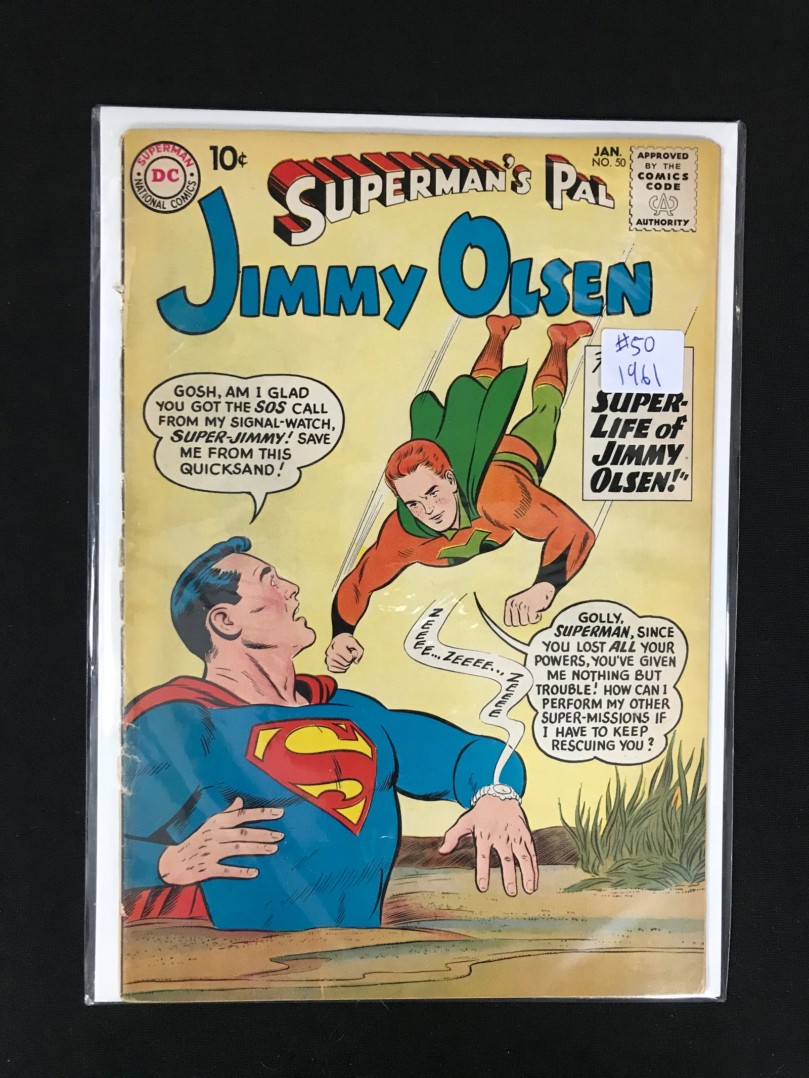 1961 DC COMICS SUPERMANS PAL NO.50 (1 of 1)