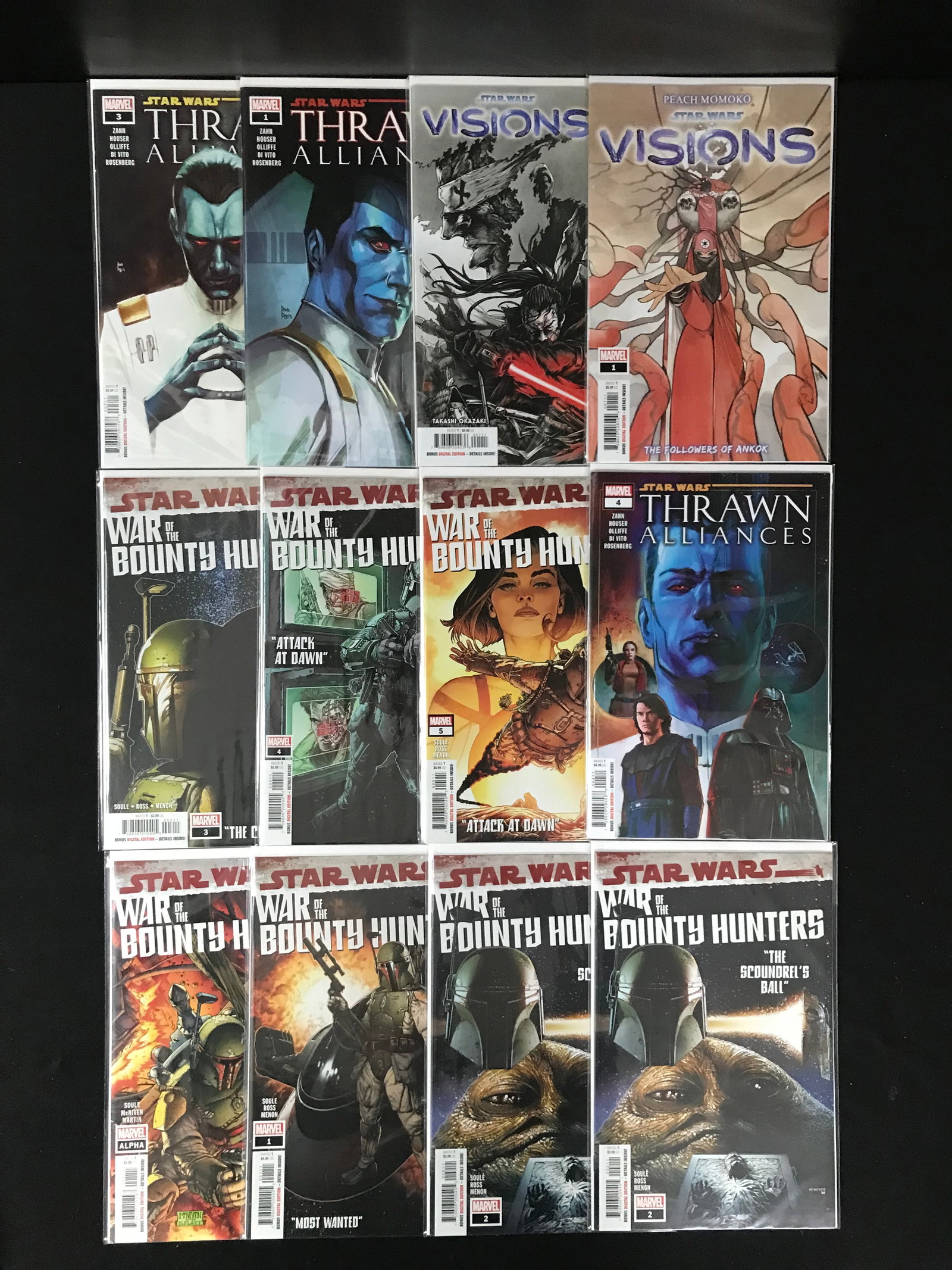 MARVEL COMICS STAR WARS COMIC BOOK LOT (1 of 1)