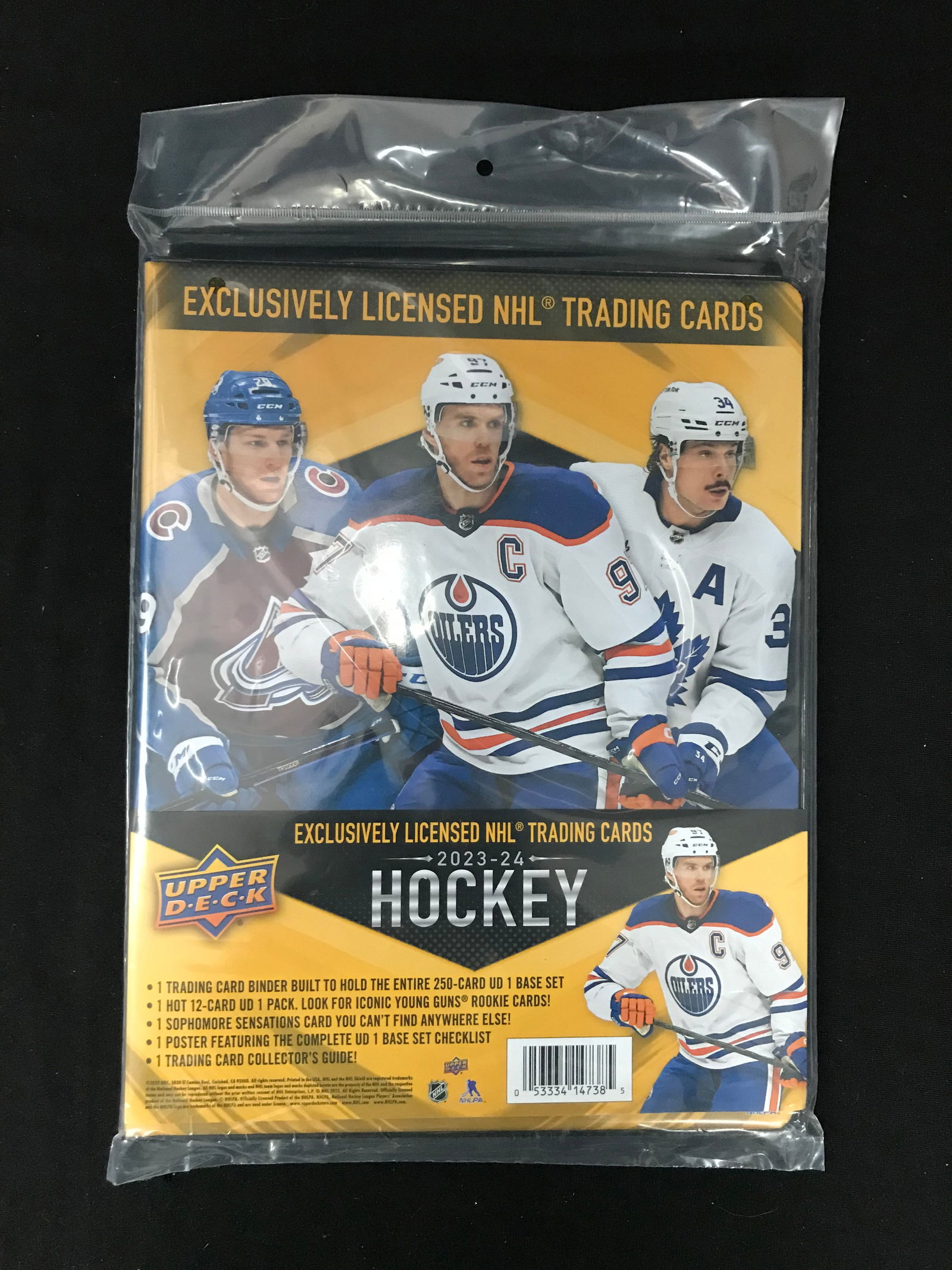 2023-24 UPPER DECK SERIES 1 STARTER PACK (BINDER PACKS ETC) (1 of 1)