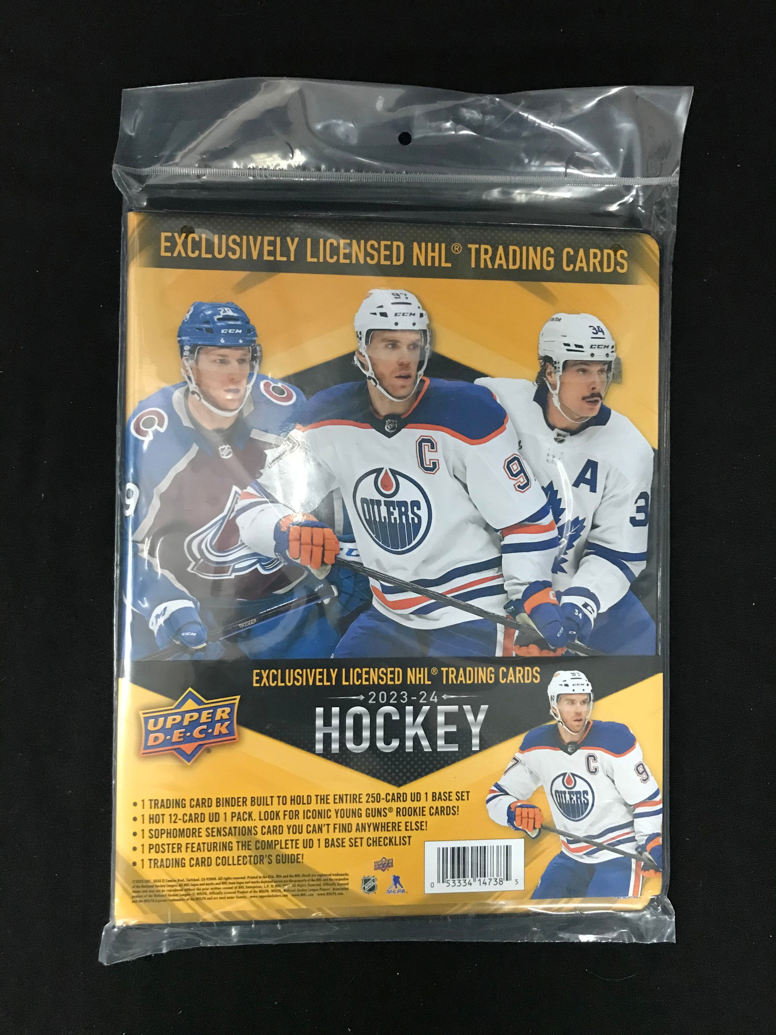 2023-24 UPPER DECK SERIES 1 STARTER PACK (BINDER PACKS ETC) (1 of 1)