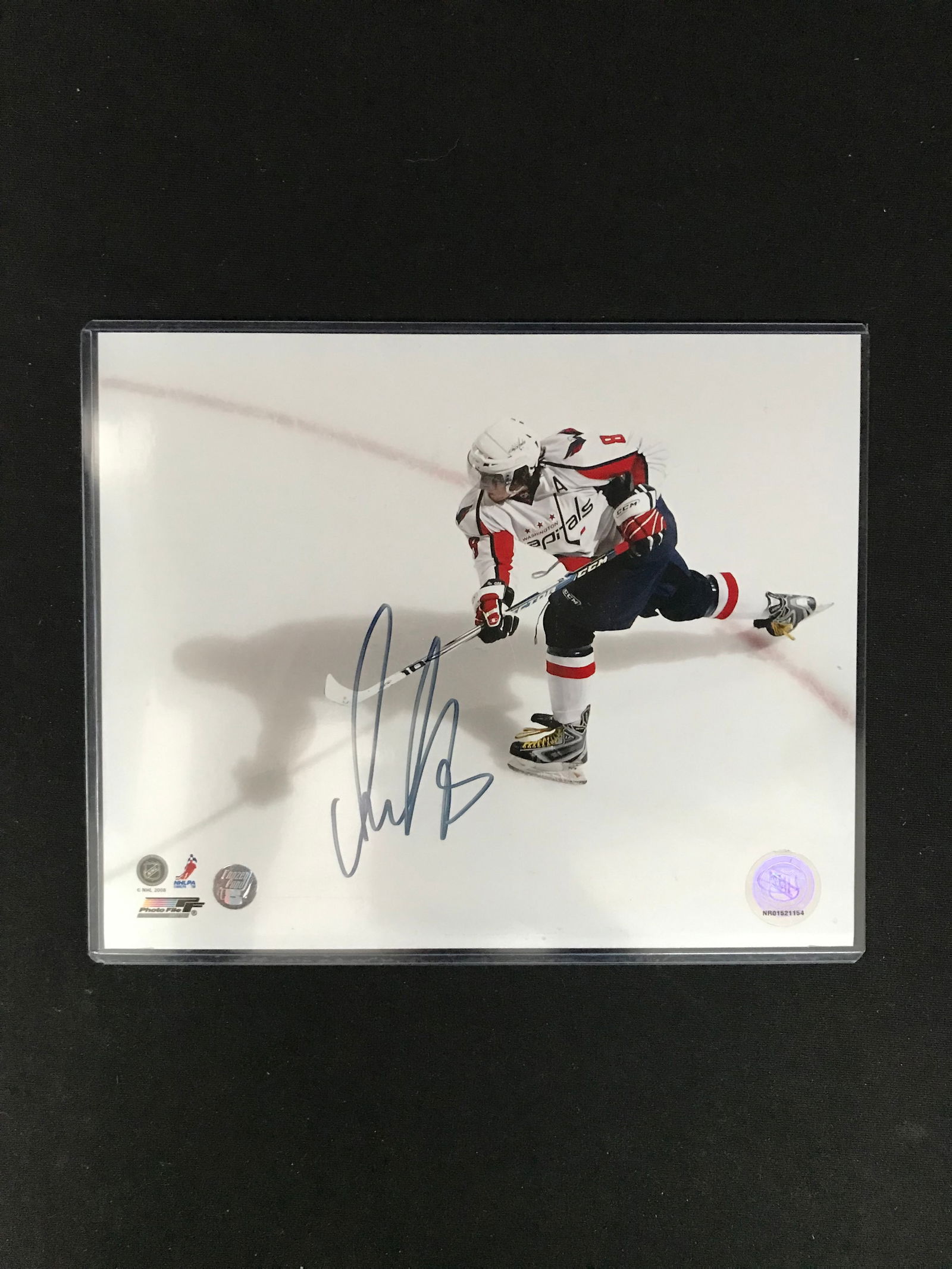 ALEXANDER OVECHKIN SIGNED WASHINGTON CAPITALS 8 X 10 (FROZEN POND COA) (1 of 2)