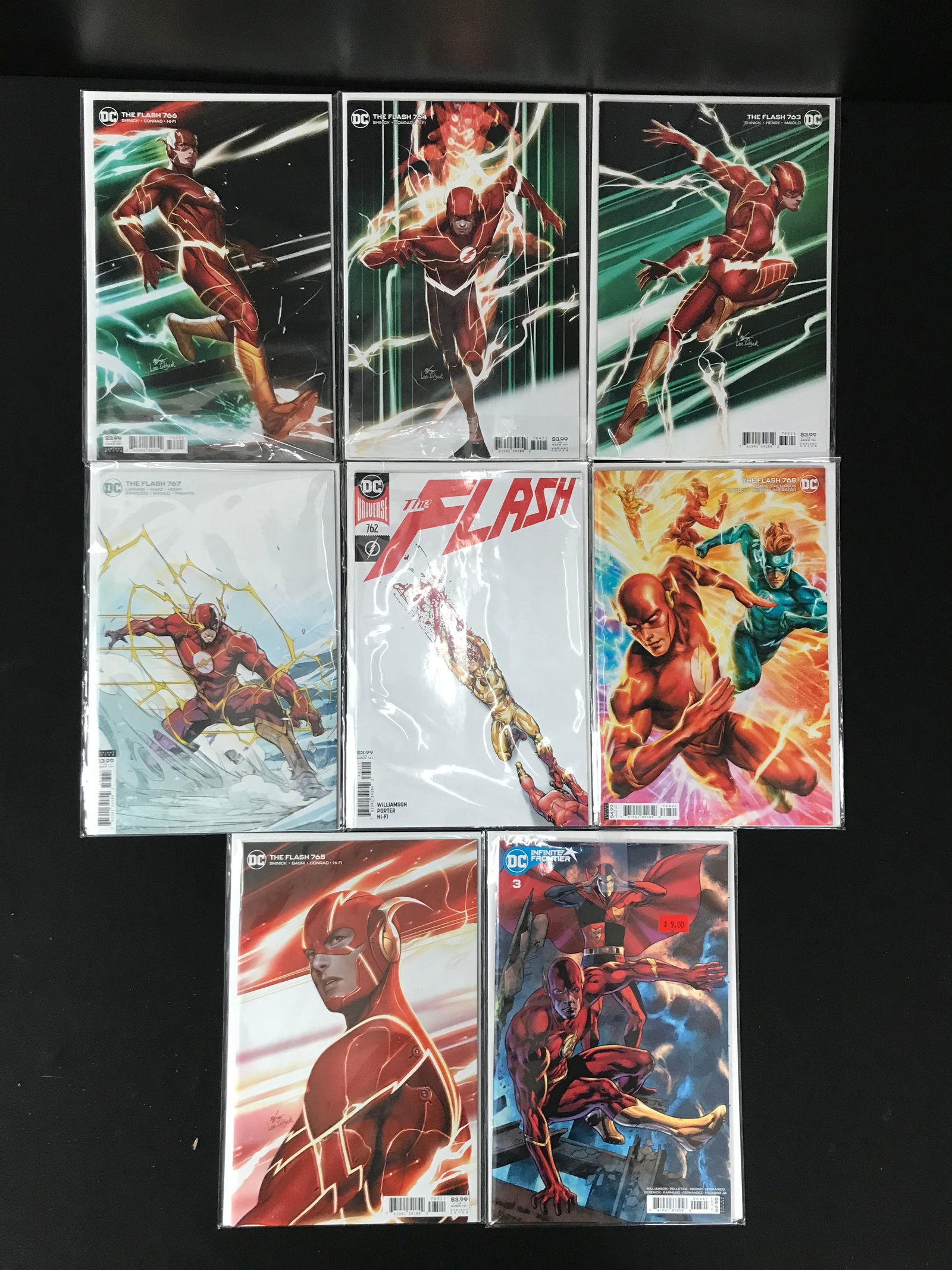 LOT OF 8 THE FLASH COMICS (DC COMICS) (1 of 1)