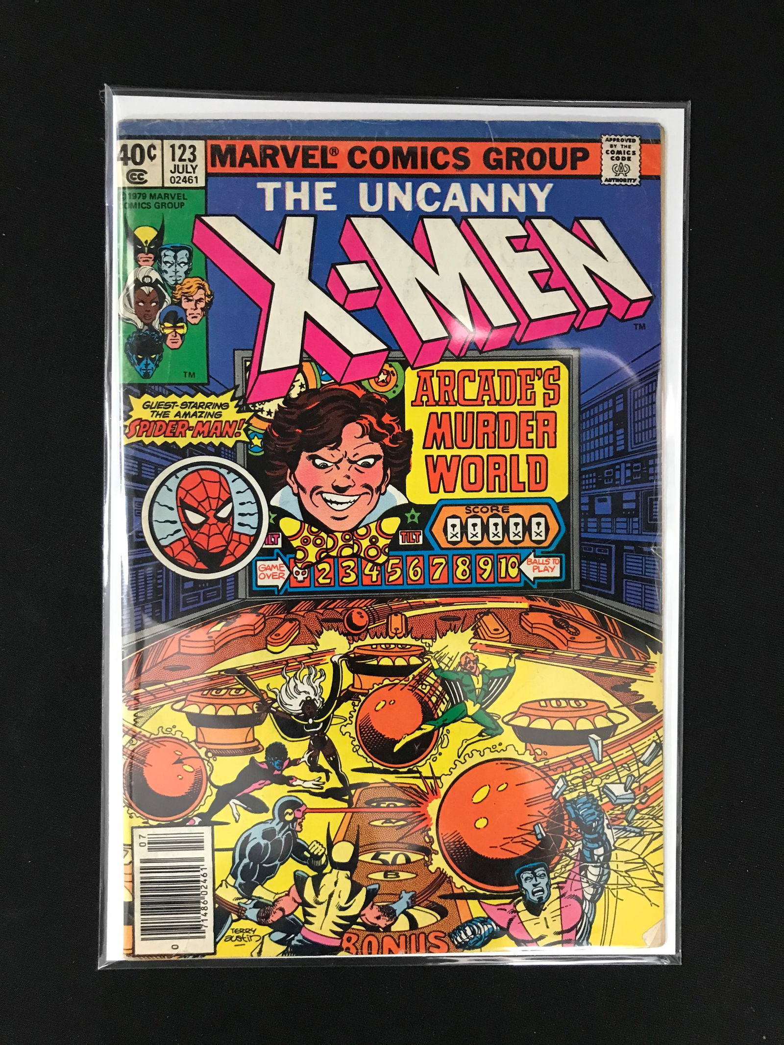 MARVEL COMICS NO.123 THE UNCANNY X-MEN: Prices are in Canadian dollars