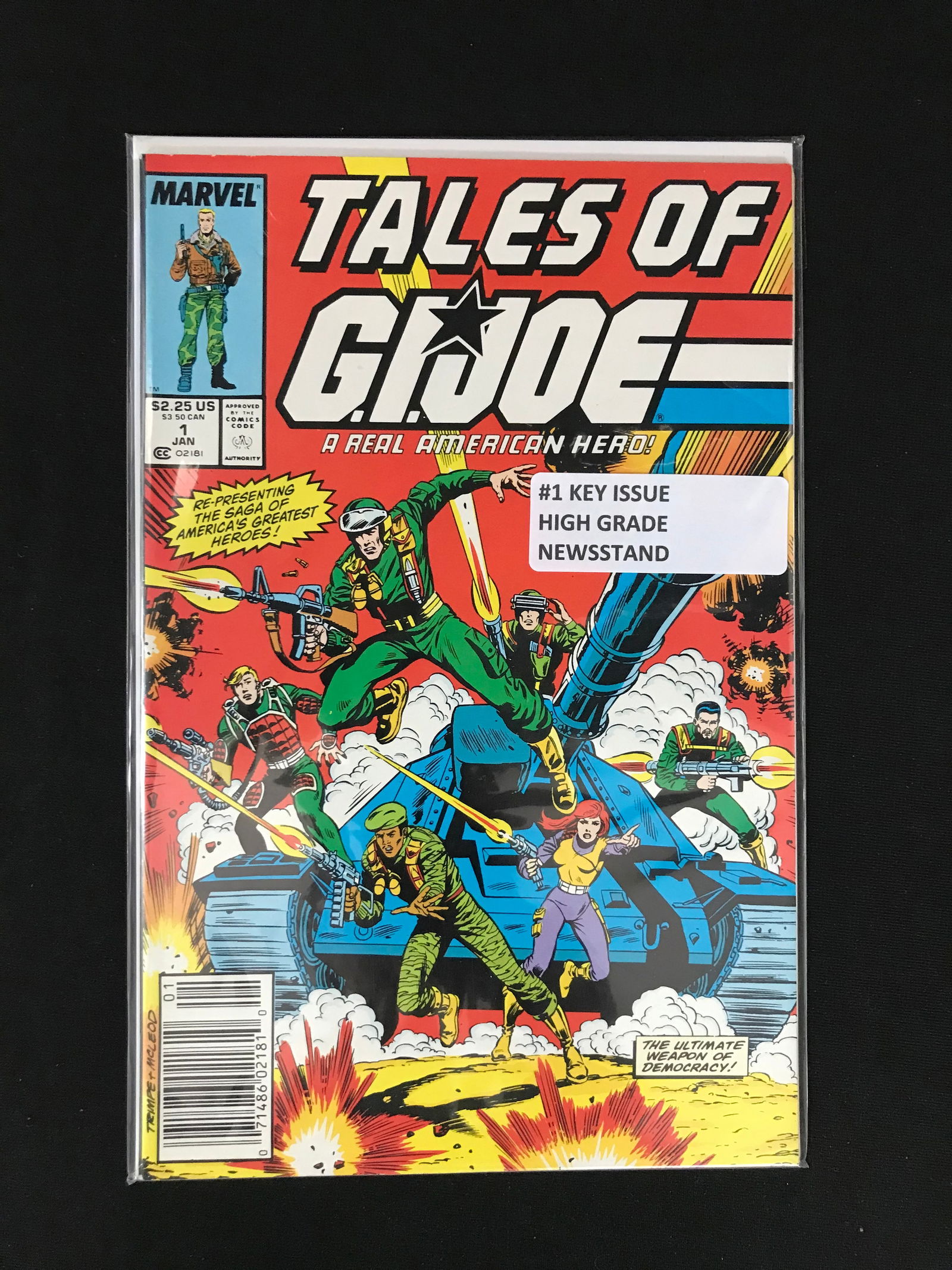 MARVEL COMICS NO.1 G.I. JOE (1 of 1)