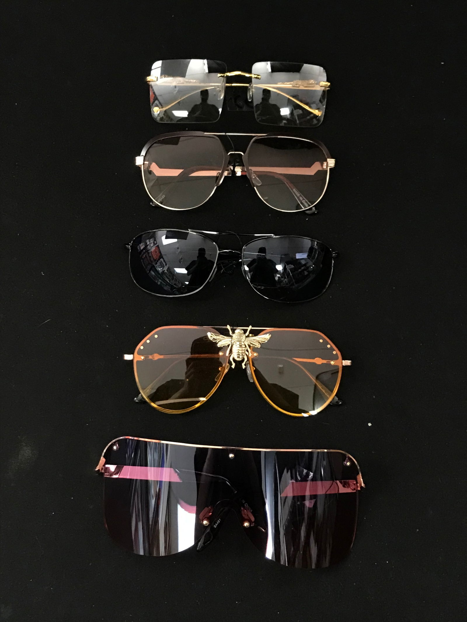 LOT OF SUNGLASSES: Prices are in Canadian dollars