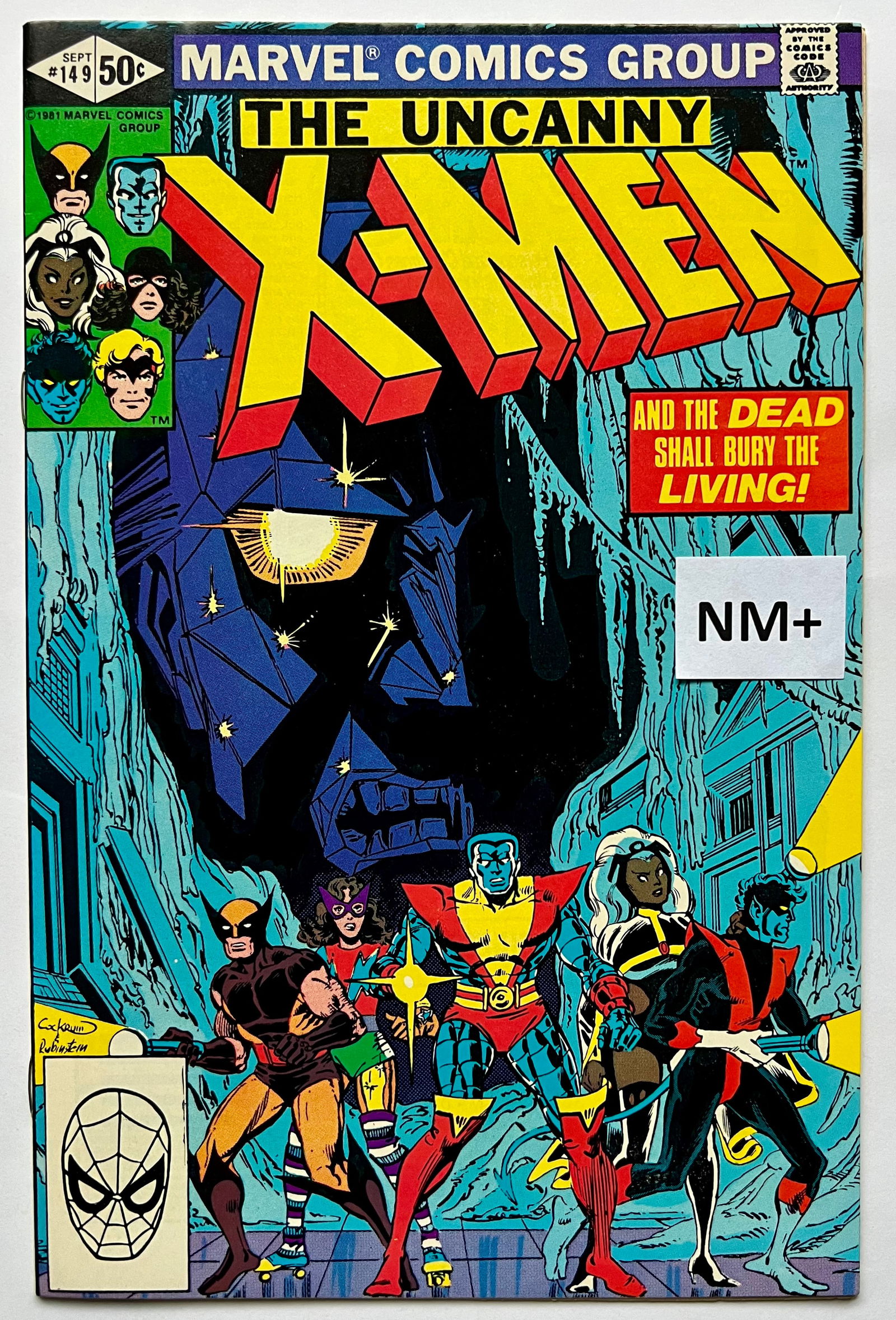 MARVEL COMICS NO.149 THE UNCANNY X-MEN (1 of 1)