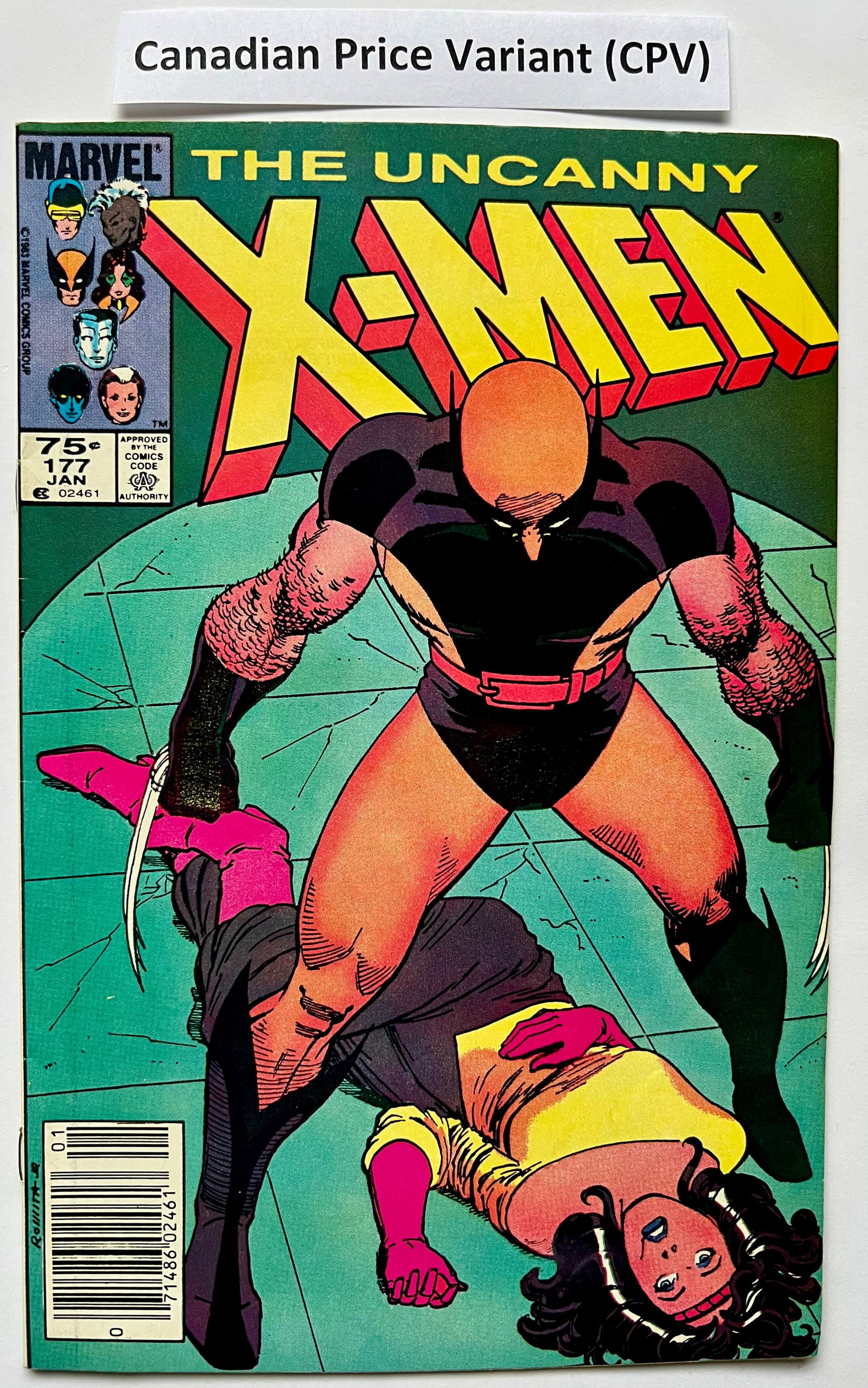 MARVEL COMICS NO.177 THE UNCANNY X-MEN: Prices are in Canadian dollars