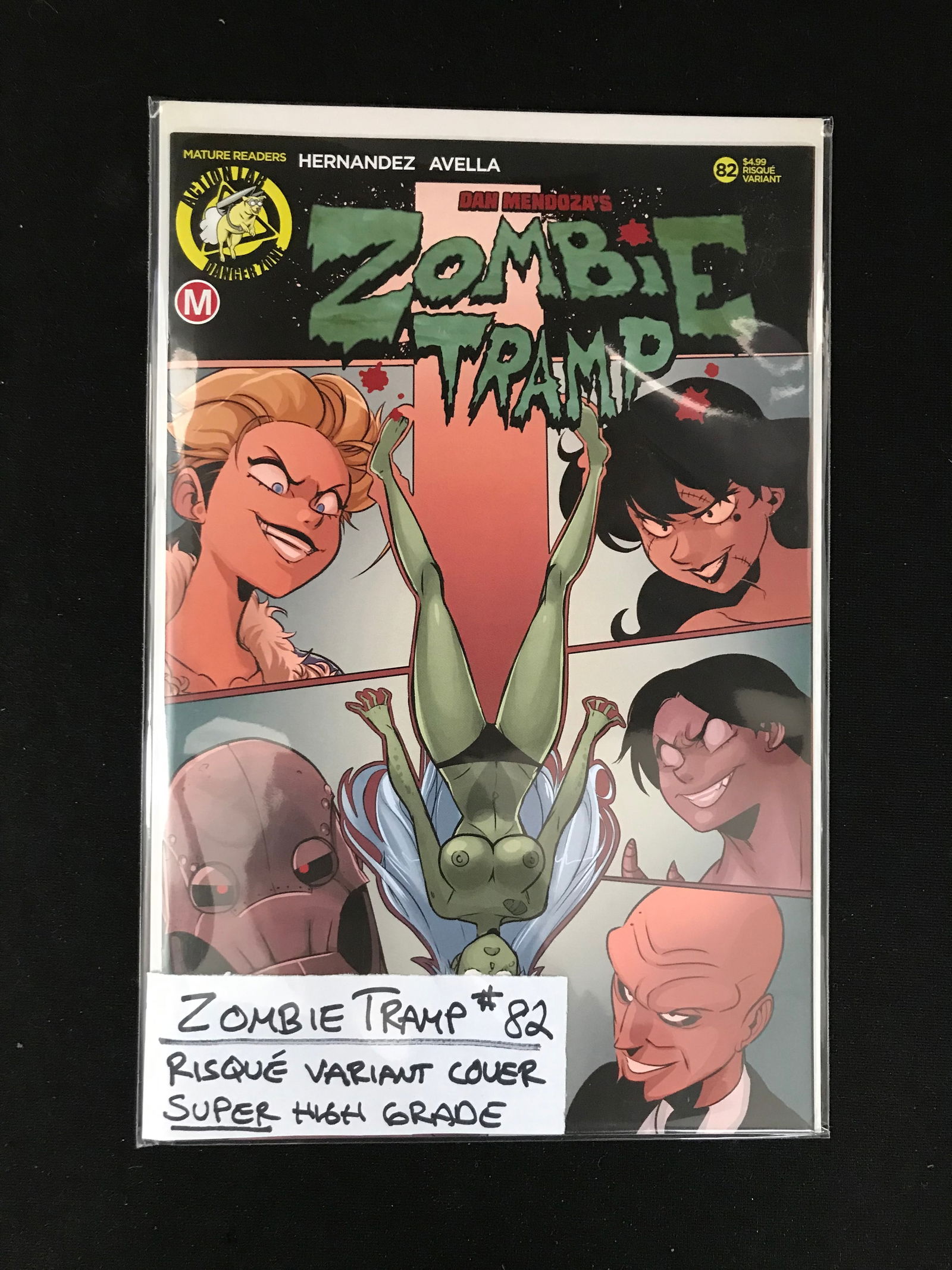 ACTION LAB COMICS NO.82 ZOMBIE TRAMP MATURE READERS (1 of 1)