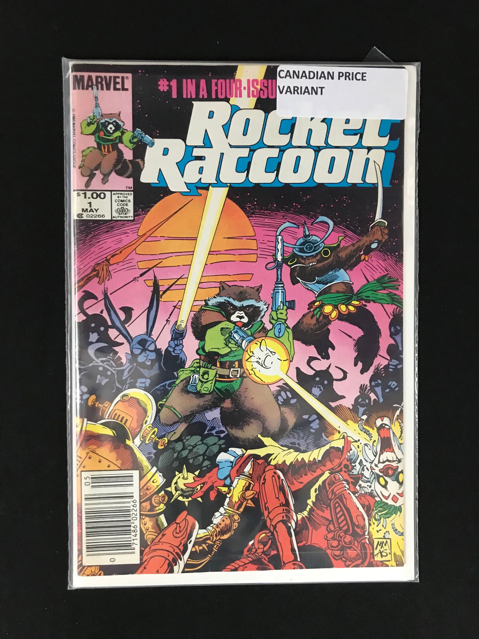 MARVEL COMICS NO.1 ROCKET RACOON (1 of 1)