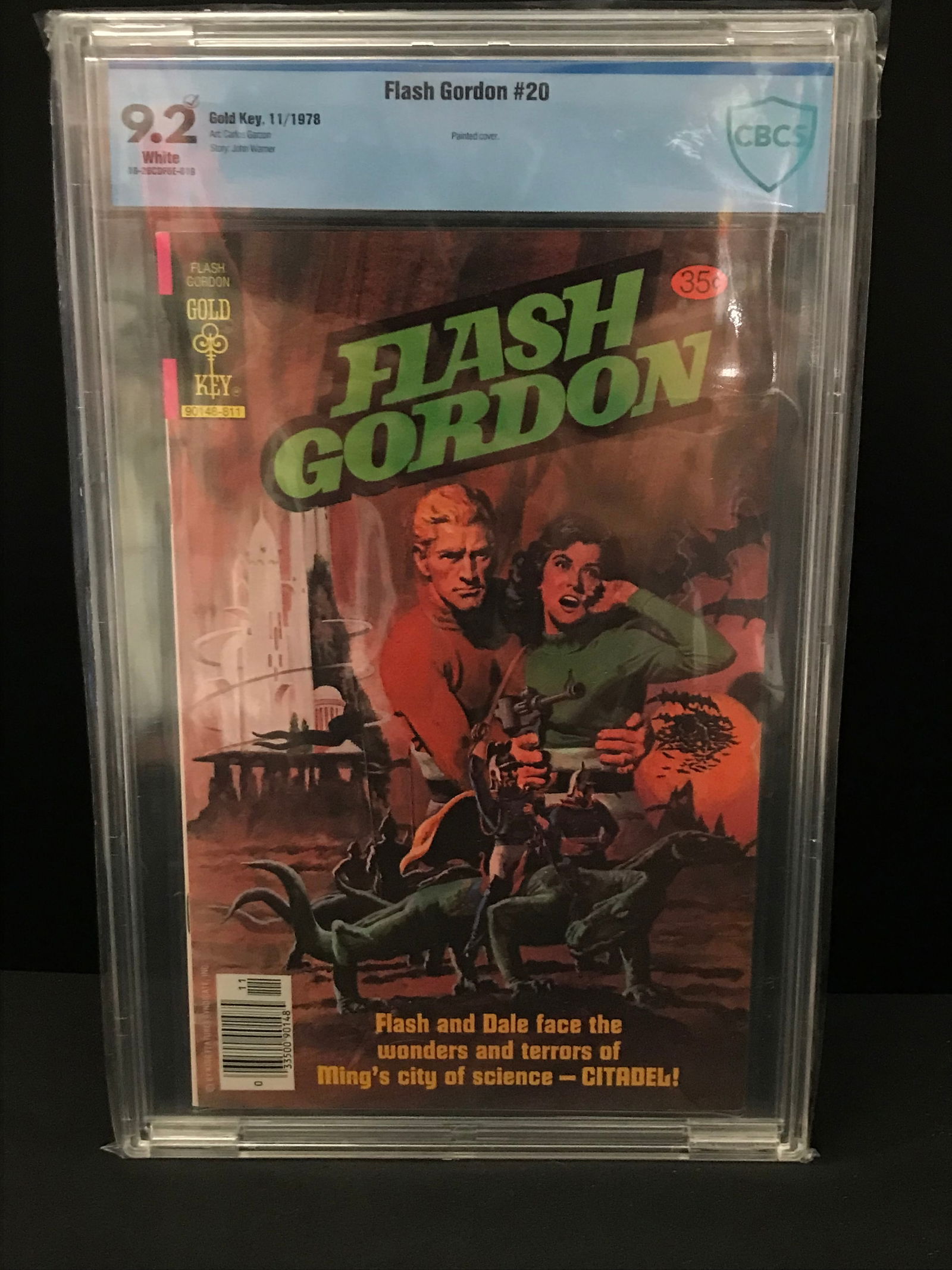 GOLD KEY COMICS NO.20 FLASH GORDON CBCS GRADED 9.5 (1 of 1)