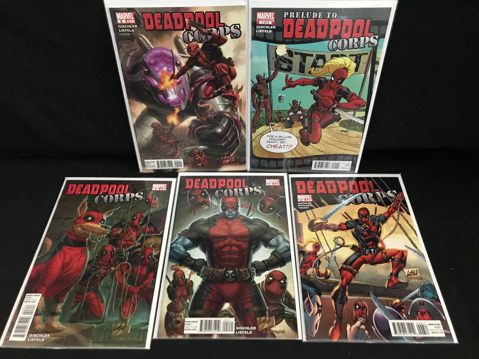 MARVEL COMICS DEADPOOL COMIC BOOK LOT (1 of 1)