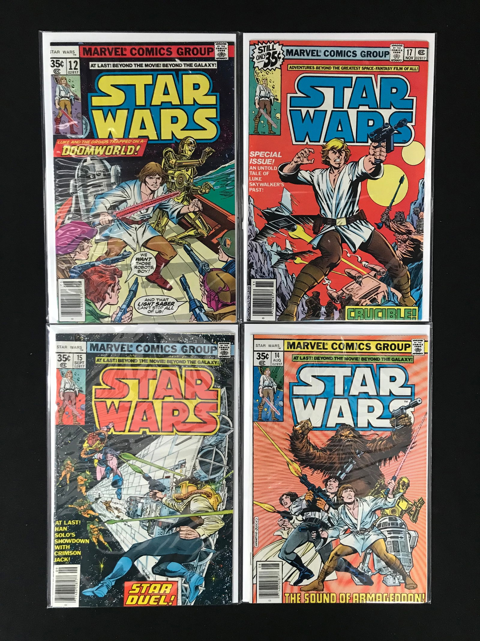 LOT OF 4 STAR WARS COMICS (MARVEL COMICS) (1 of 1)