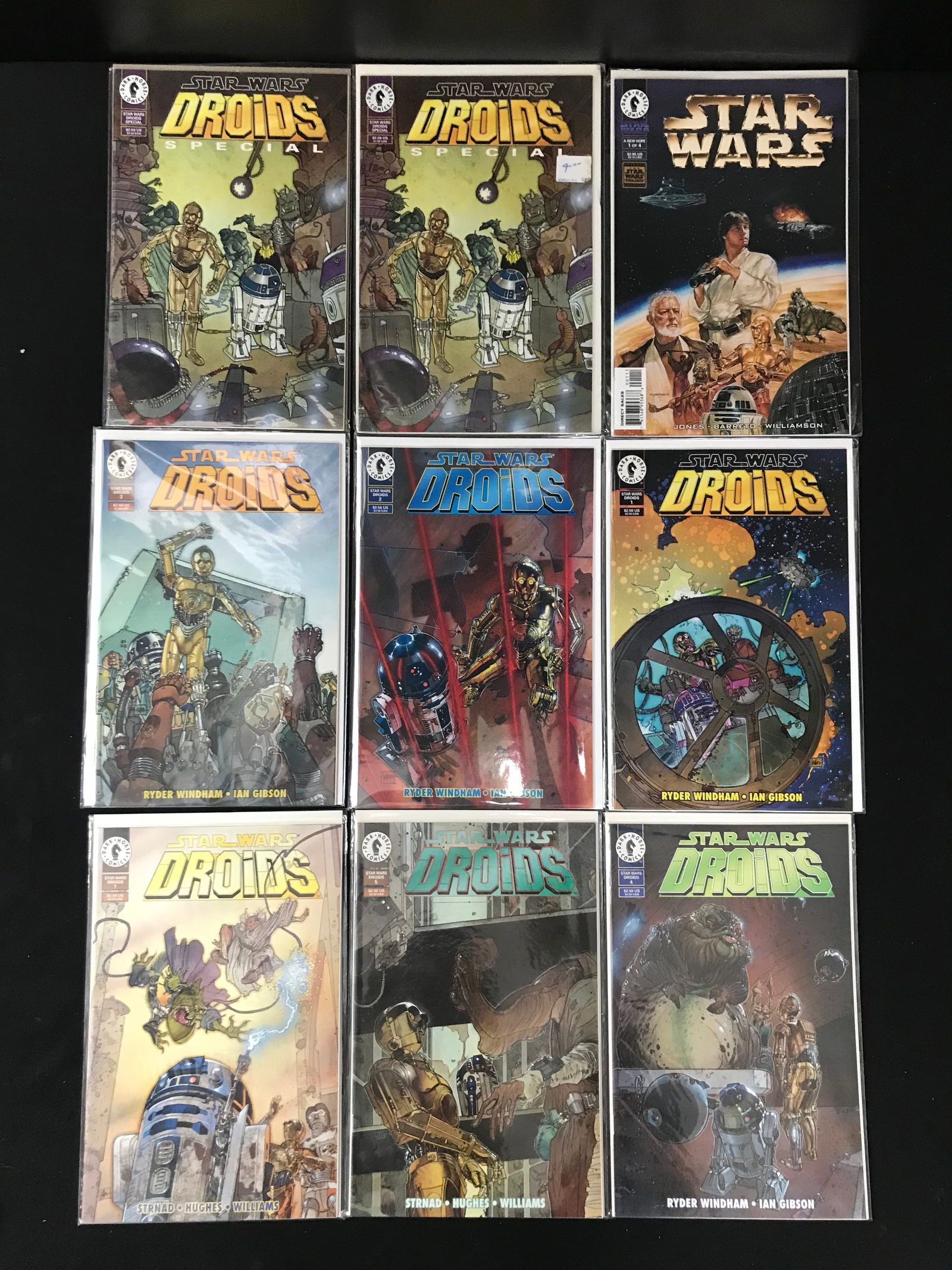 LOT OF 9 STAR WARS COMICS (DARK HORSE COMICS) (1 of 1)