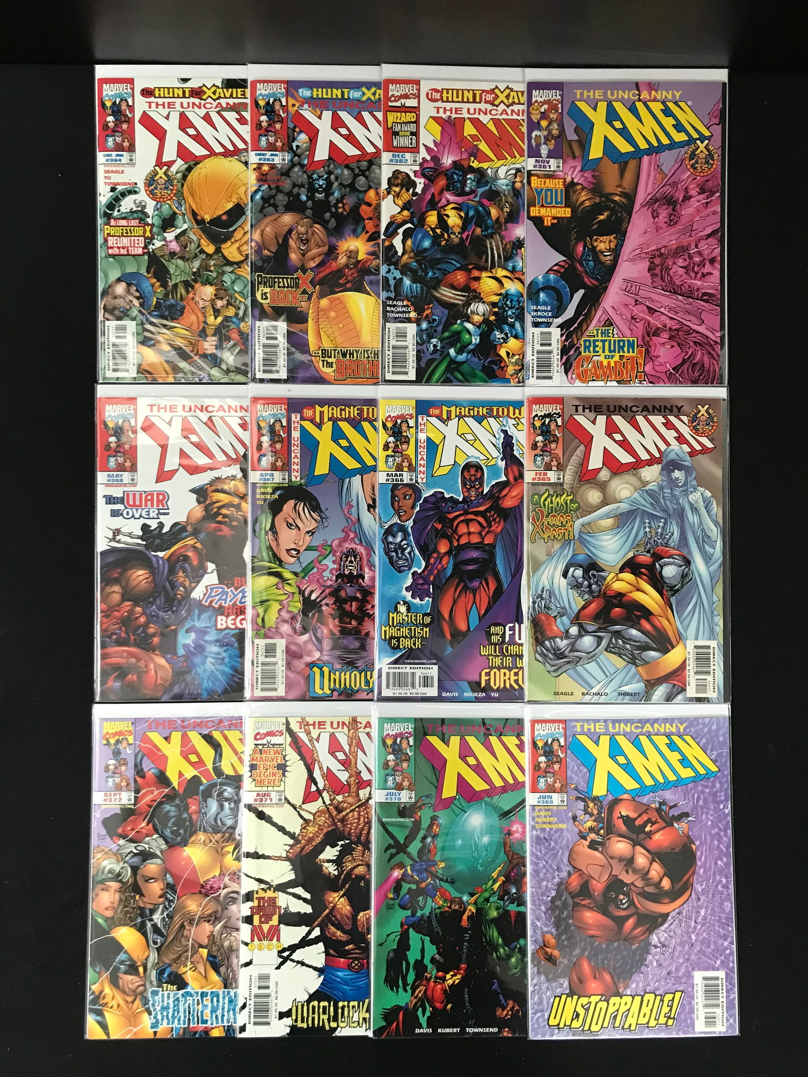 LOT OF 12 X-MEN COMICS (MARVEL COMICS) (1 of 1)