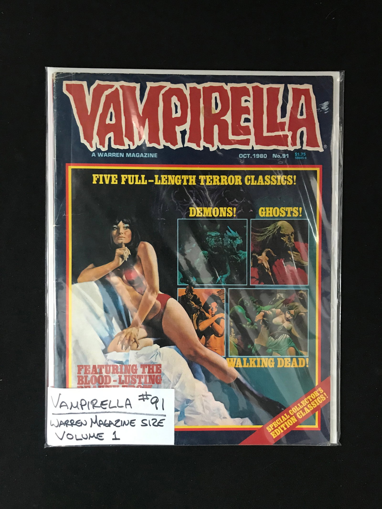 WARREN MAGAZINENO.91 VAMPIRELLA (VOLUME 1): Prices are in Canadian dollars