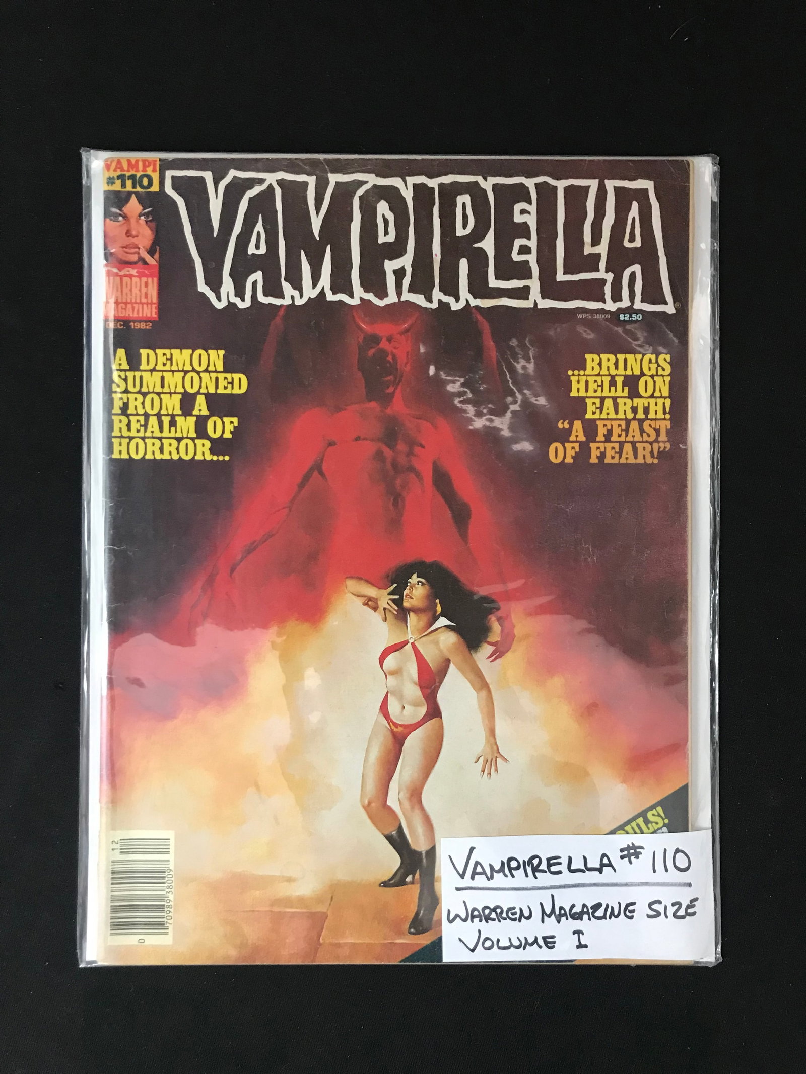 WARREN MAGAZINE NO.110 VAMPIRELLA (VOLUME 1): Prices are in Canadian dollars