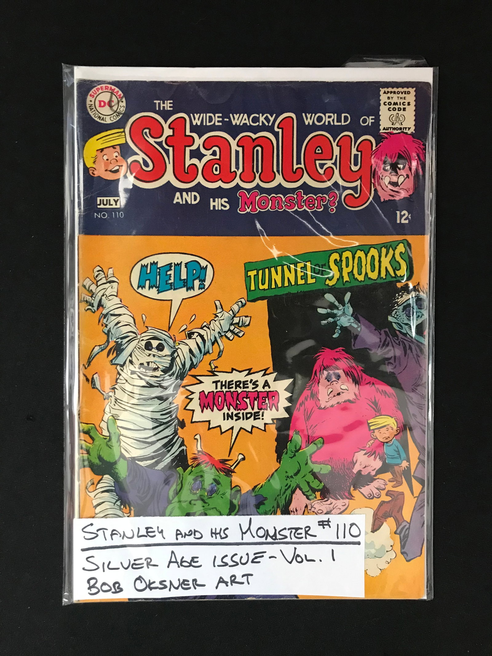 DC COMICS NO.110 STANLEY AND HIS MONSTER: Prices are in Canadian dollars