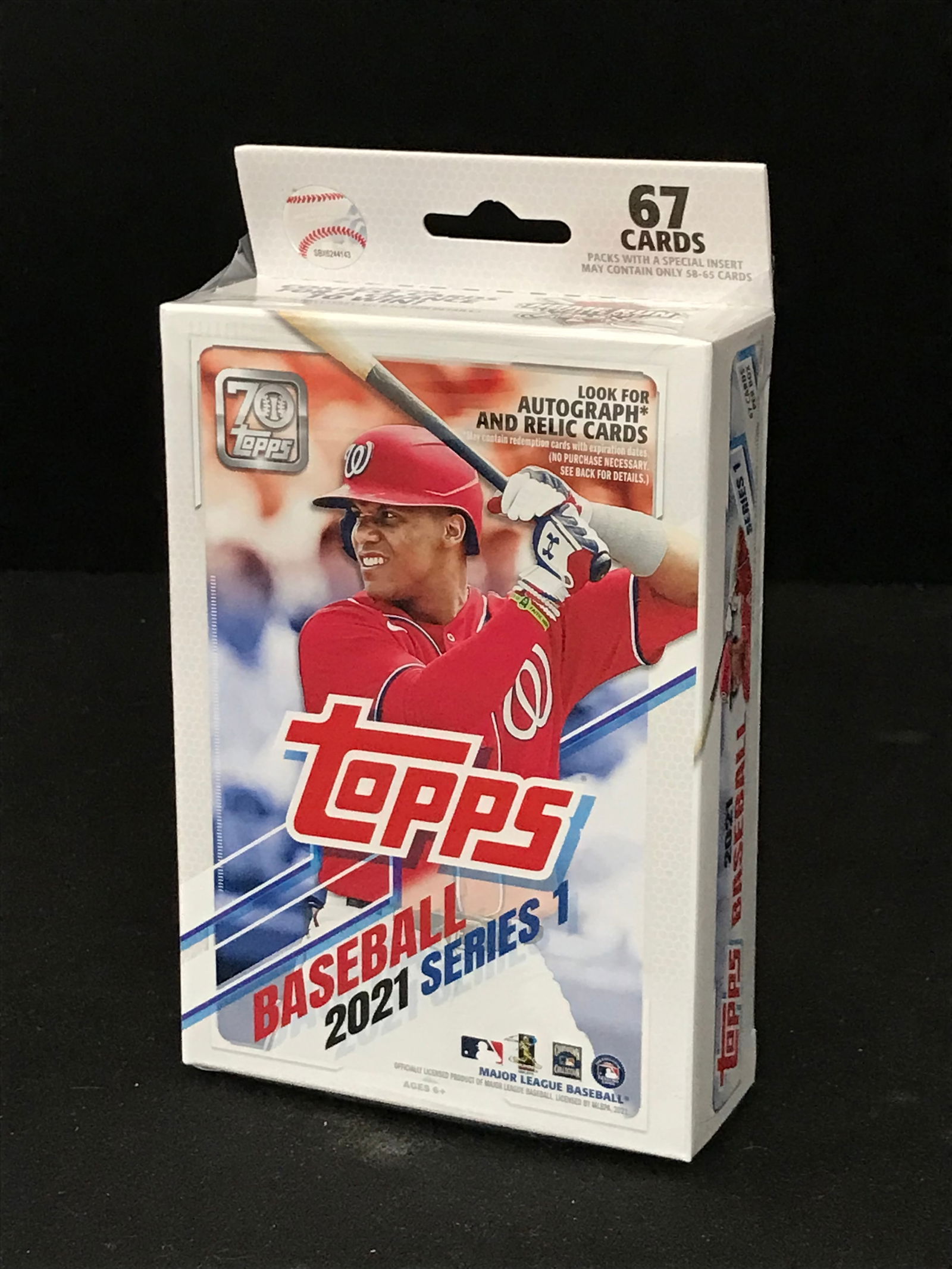 SEALED 2021 TOPPS BASEBALL HANGER BOX (1 of 1)