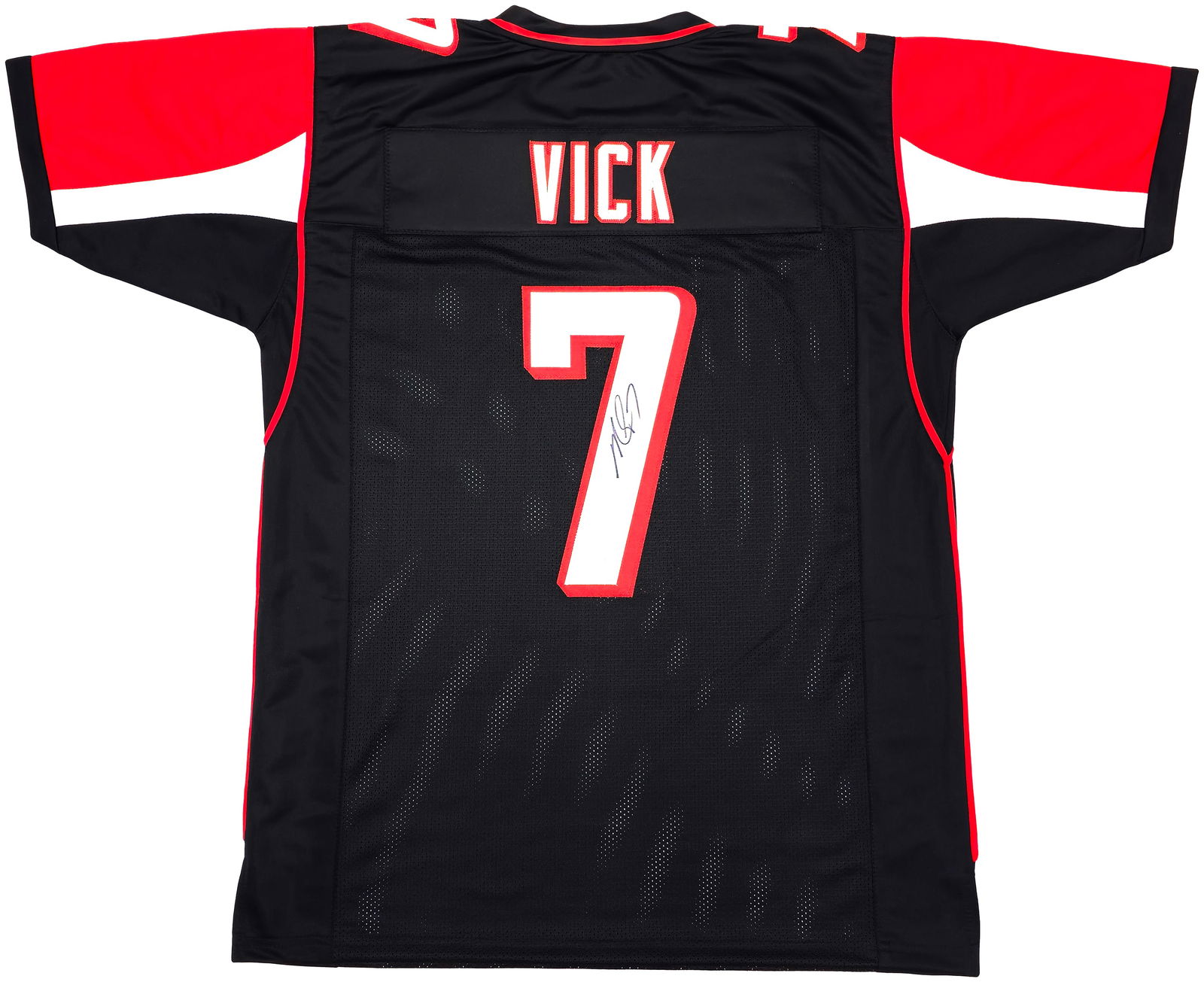 MICHAEL VICK SIGNED ATLANTA FALCONS FOOTBALL JERSEY (JSA COA) (1 of 4)