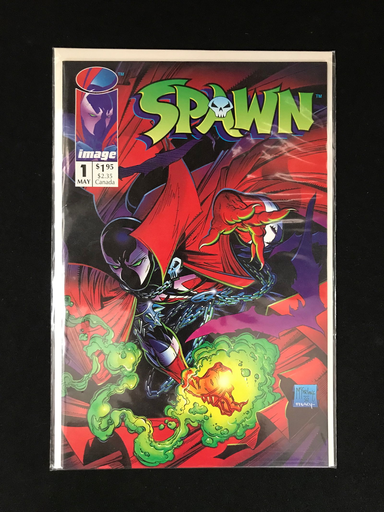 IMAGE COMICS NO.1 SPAWN (1 of 1)