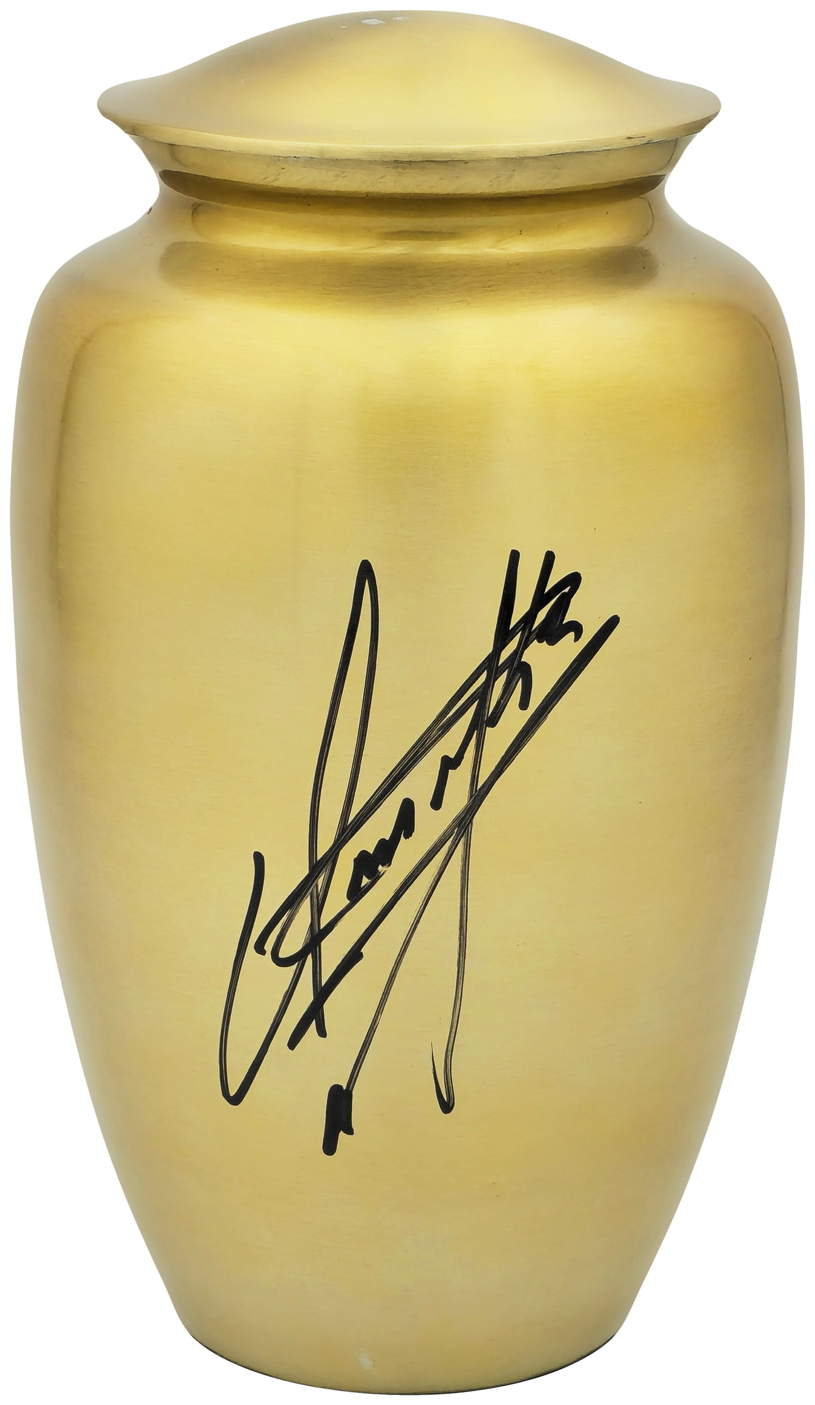 THE UNDERTAKE SIGNED GOLD URN (BECKETT COA): Prices are in Canadian dollars