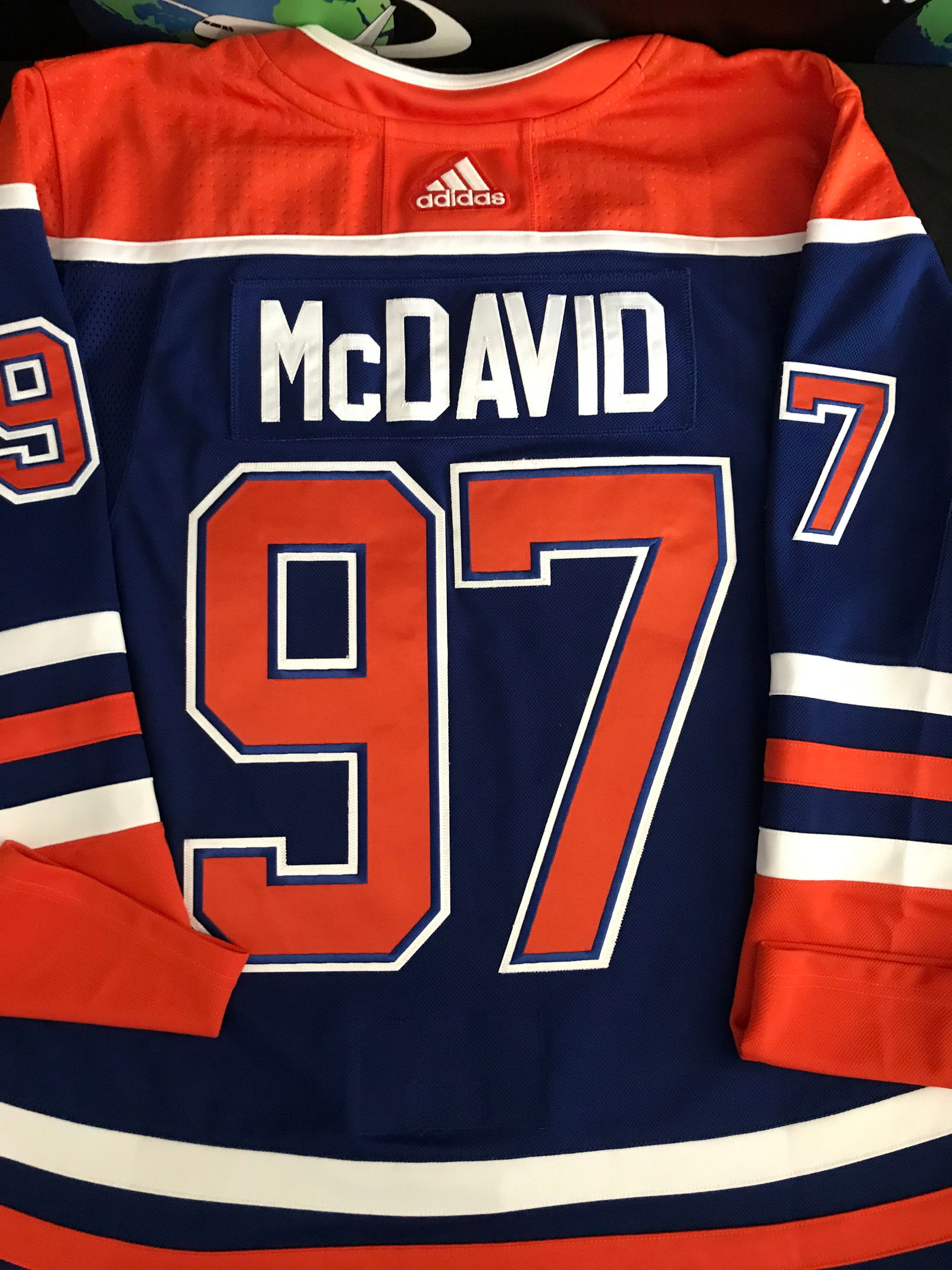 CONNOR MCDAVID ADIDAS PRO EDMONTON OILERS JERSY: Prices are in Canadian dollars