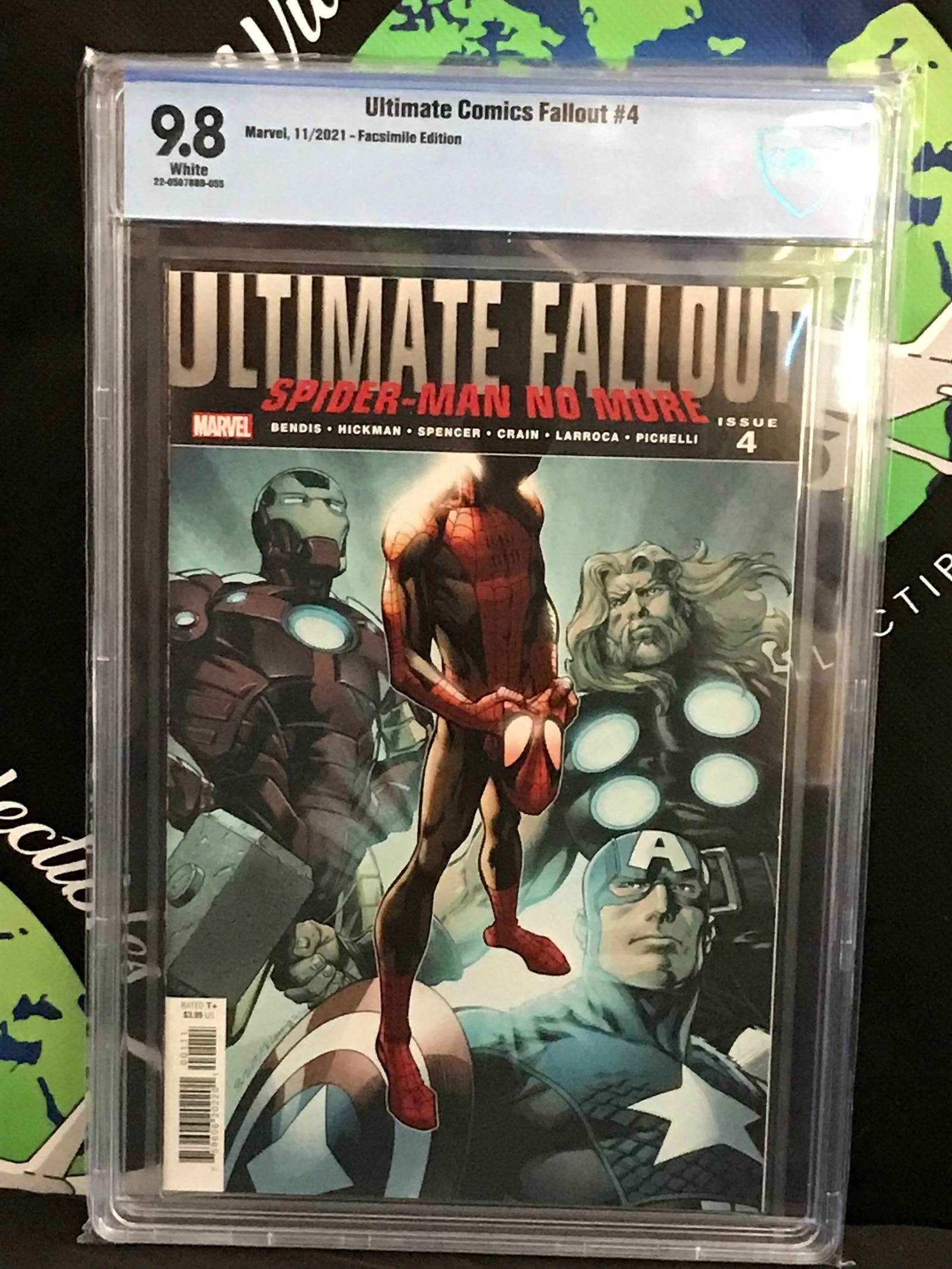 MARVEL COMICS NO.4 ULTIMATE FALLOUT SPIDERMAN NO MORE (1 of 1)