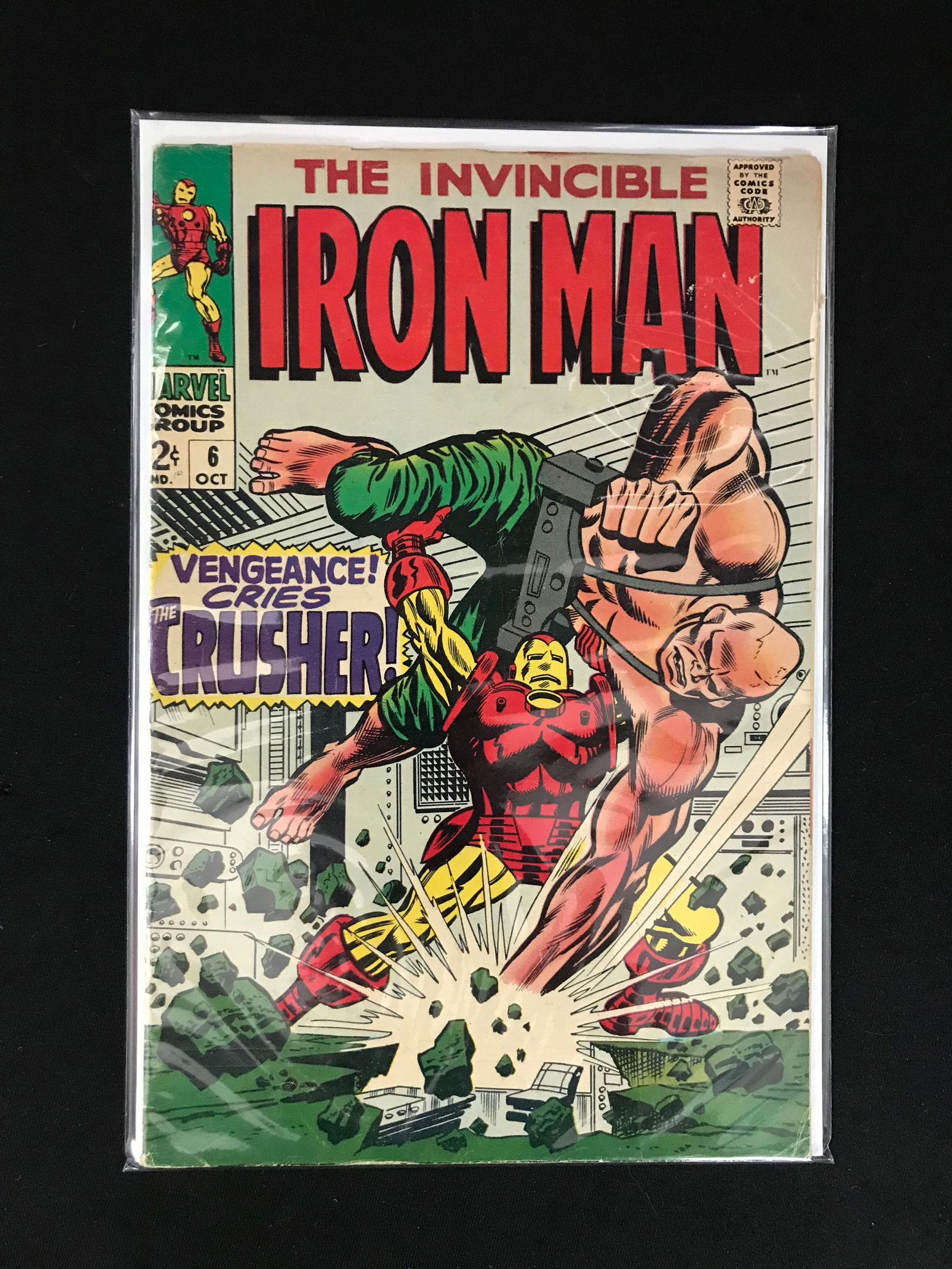 MARVEL COMICS NO.6 THE INVINCIBLE IRON MAN (1 of 1)