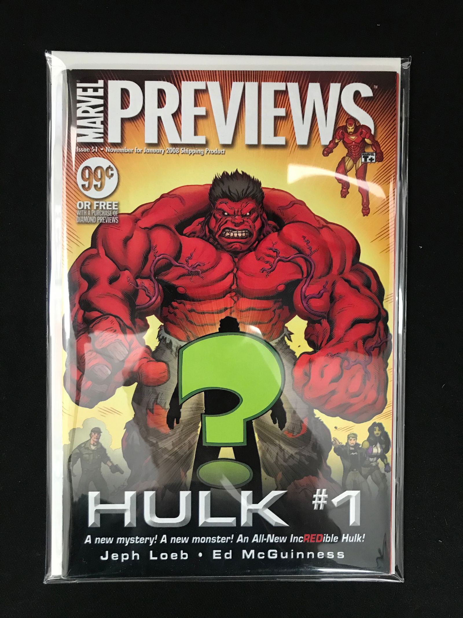 MARVEL COMICS NO.1 MARVEL PREVIEWS HULK (1 of 1)