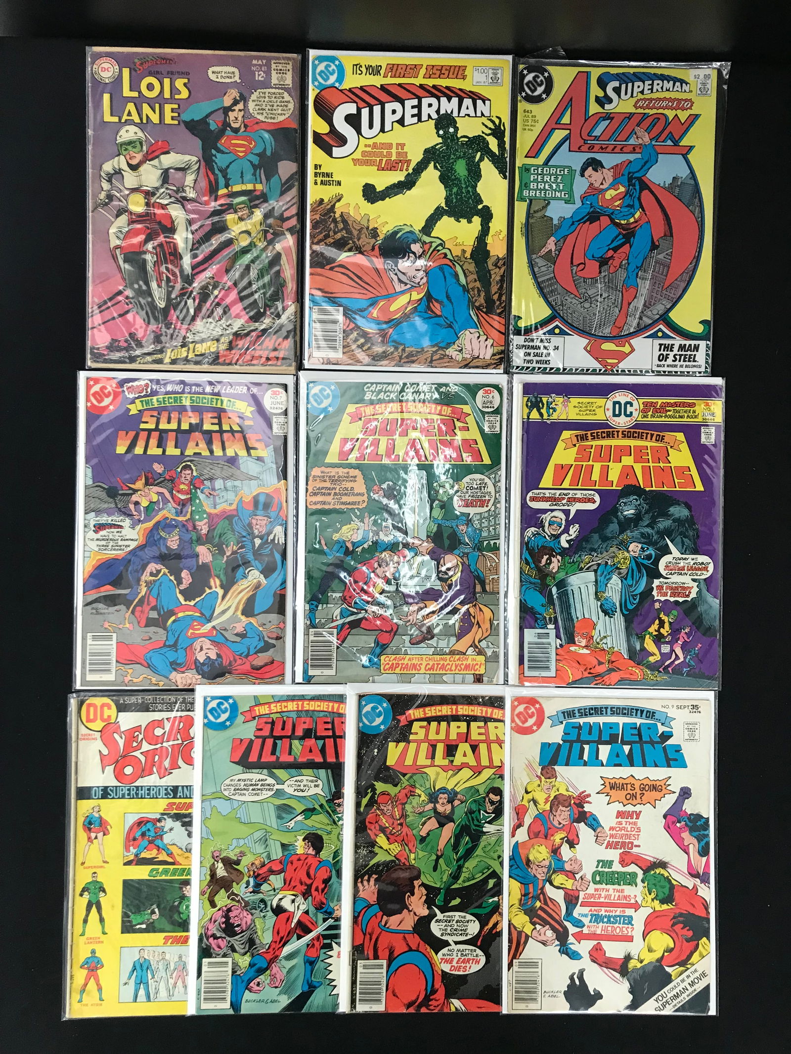 LOT OF 10 COMICS VARIOUS TITLES (DC COMICS) (1 of 1)
