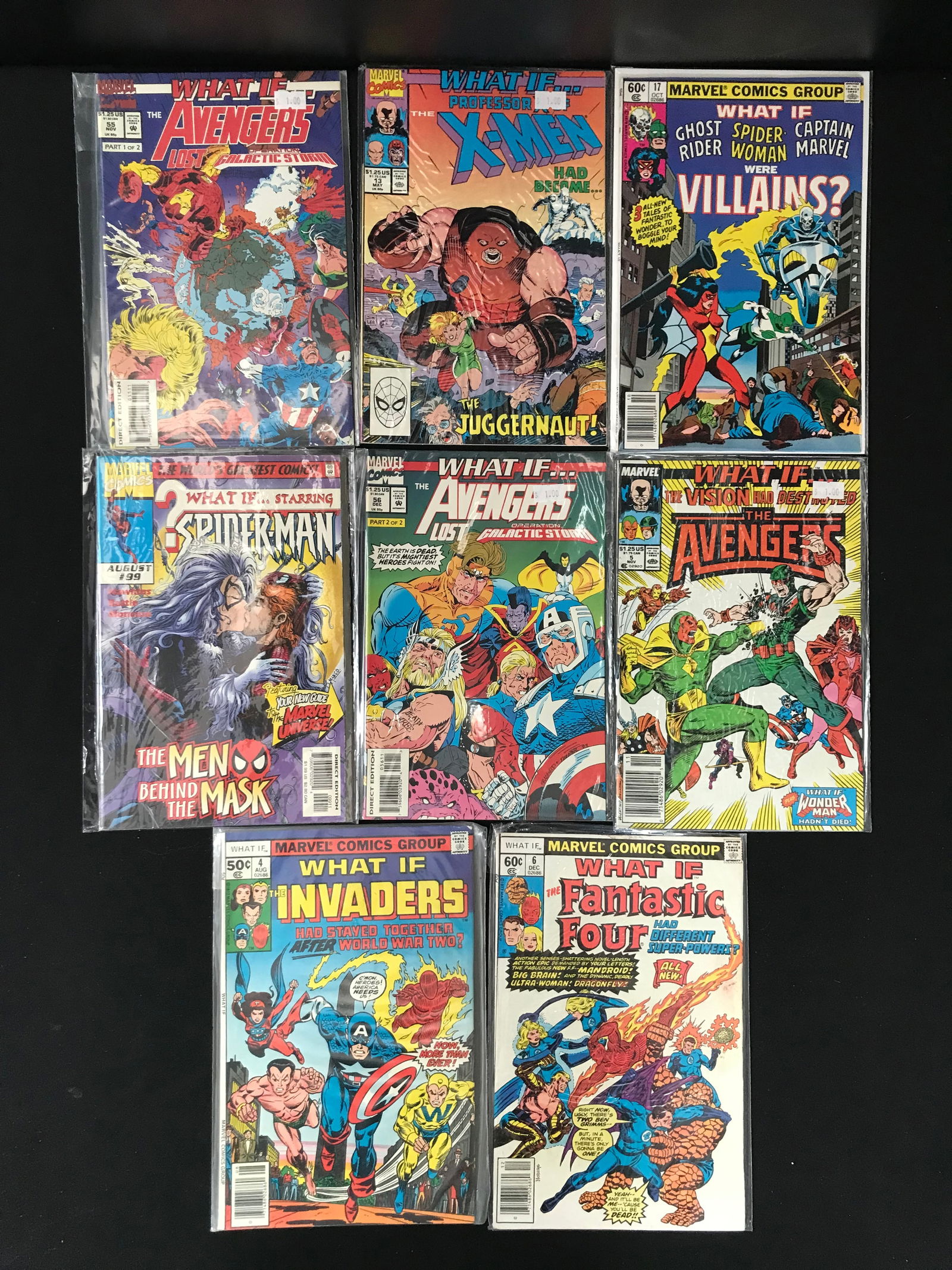 LOT OF 8 COMICS VARIOUS TITLES (MARVEL COMICS) (1 of 1)