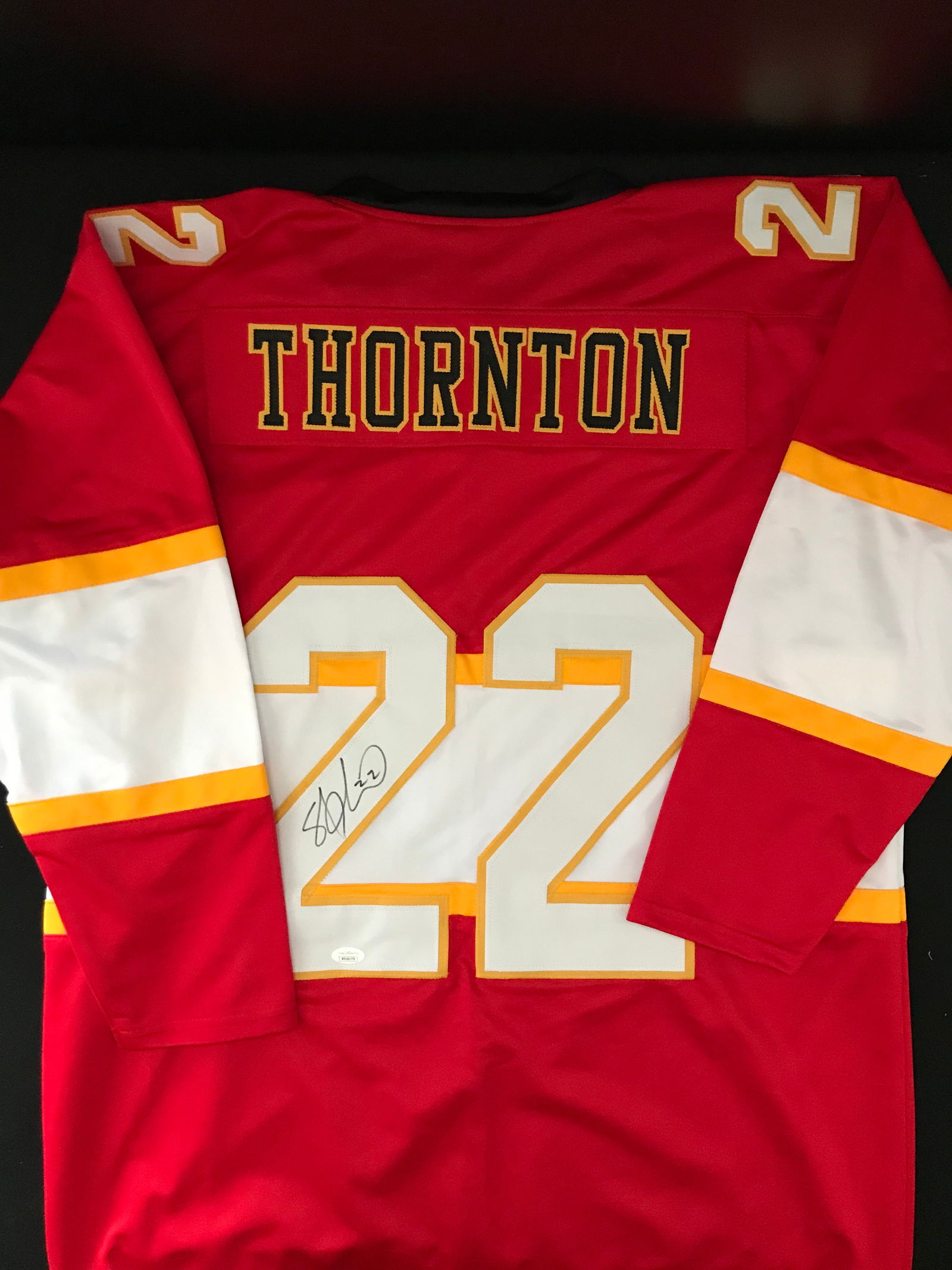 SHAWN THORNTON SIGNED FLORIDA PANTHERS JERSEY (JSA COA) (1 of 4)