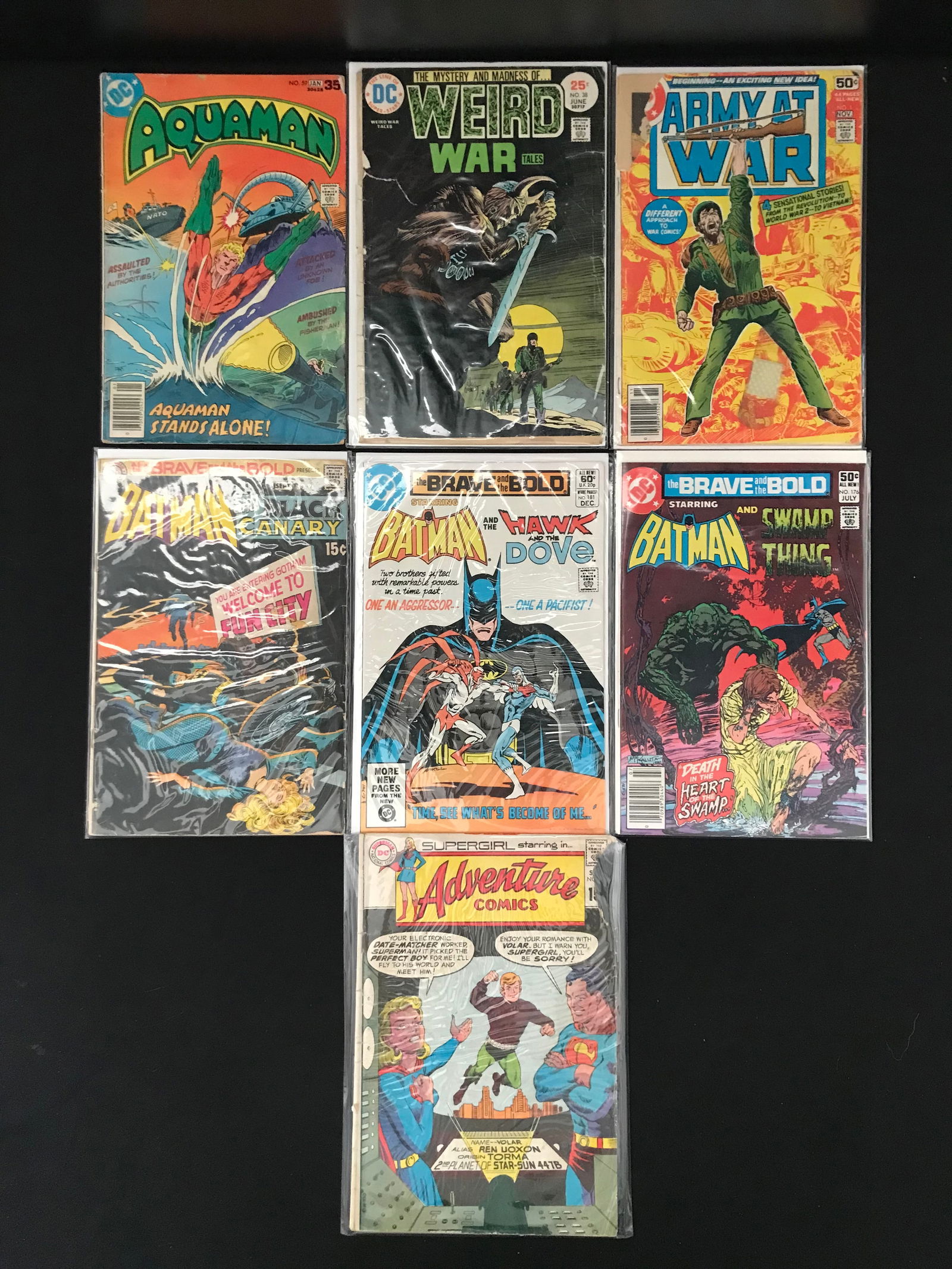 DC COMICS BRONZE AGE SUPERHERO COMIC BOOK LOT (1 of 1)
