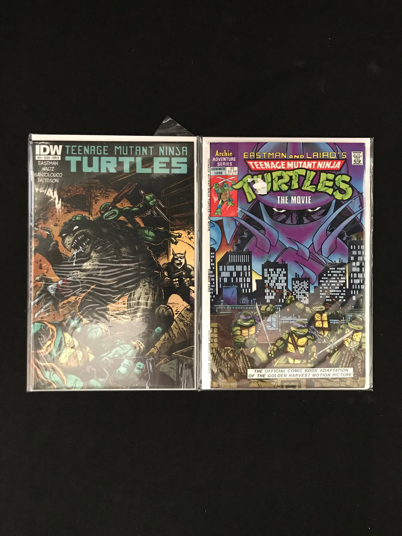 EASTMAN AND LAIRDS TEENAGE MUTANT NINJA TURTLES LOT: Prices are in Canadian dollars