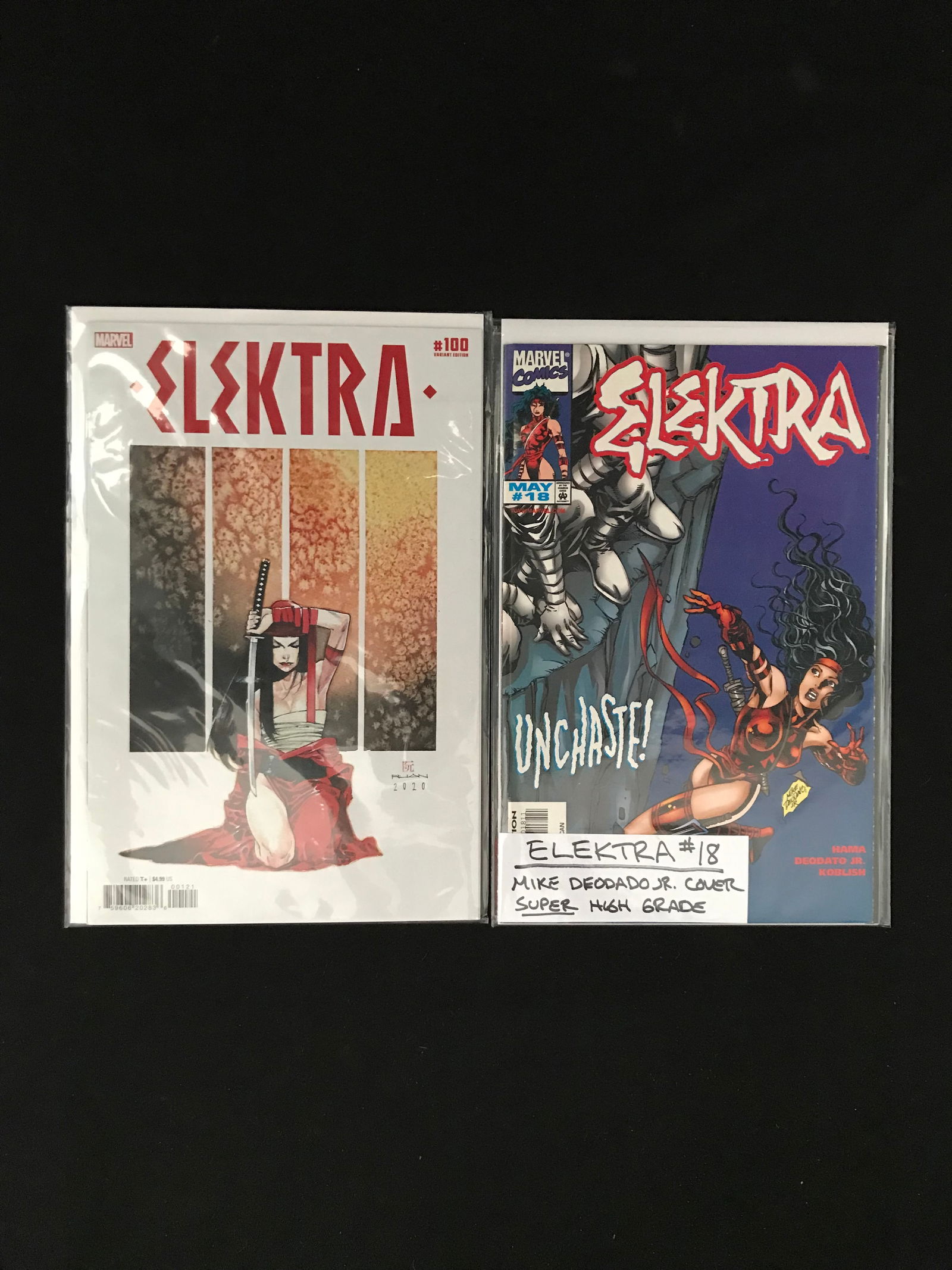 MARVEL COMICS ELEKTRA COMIC BOOK LOT (1 of 1)