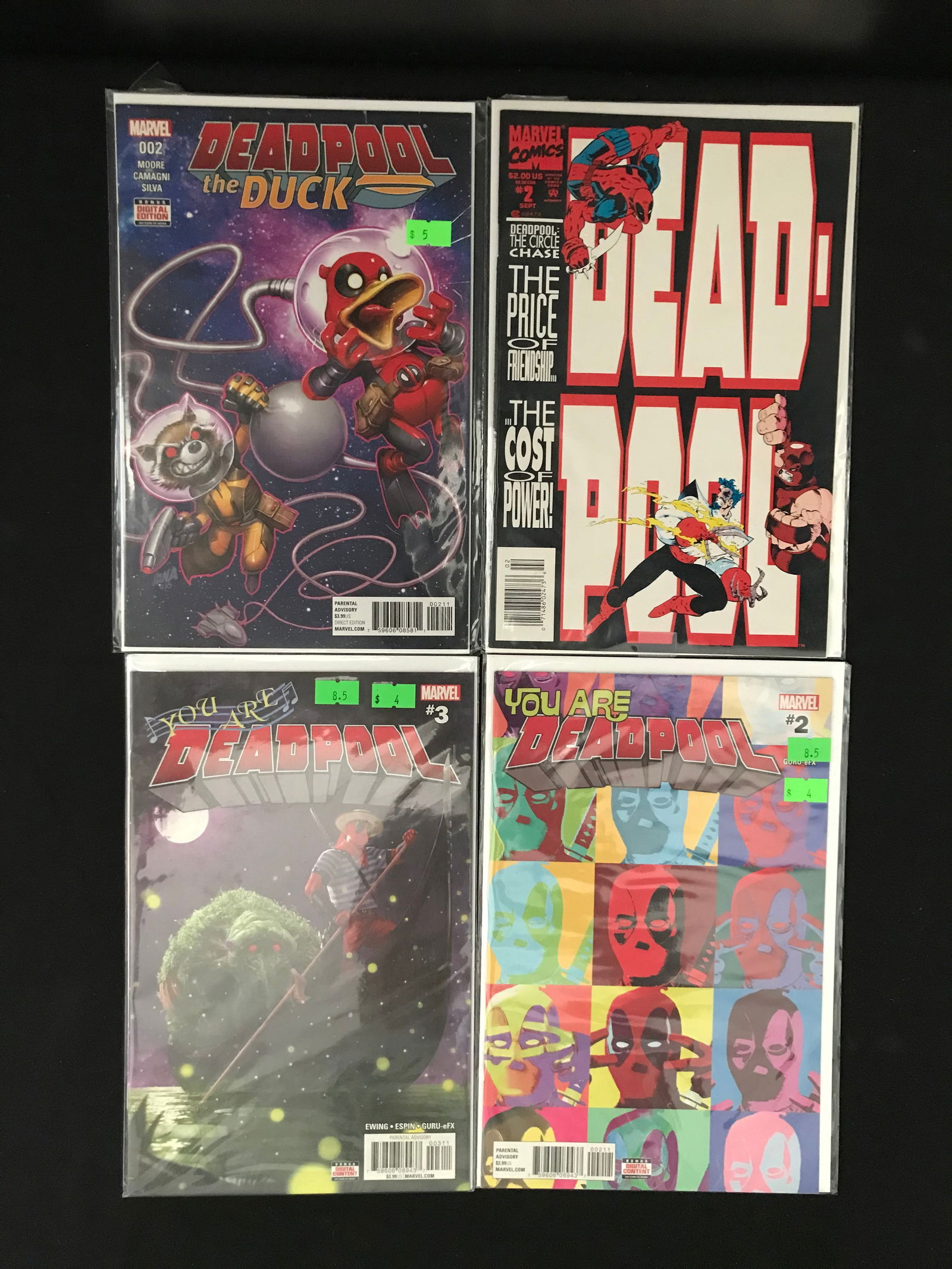 MARVEL COMICS DEADPOOL COMIC BOOK LOT (1 of 1)