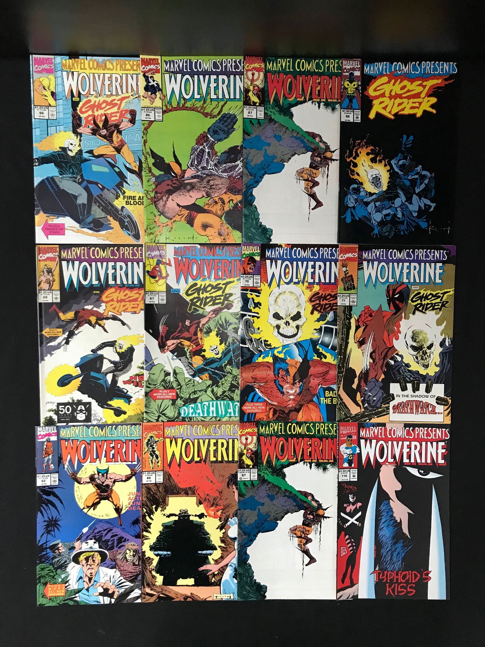 LOT OF 12 COMICS VARIOUS TITLES (MARVEL COMICS) (1 of 1)