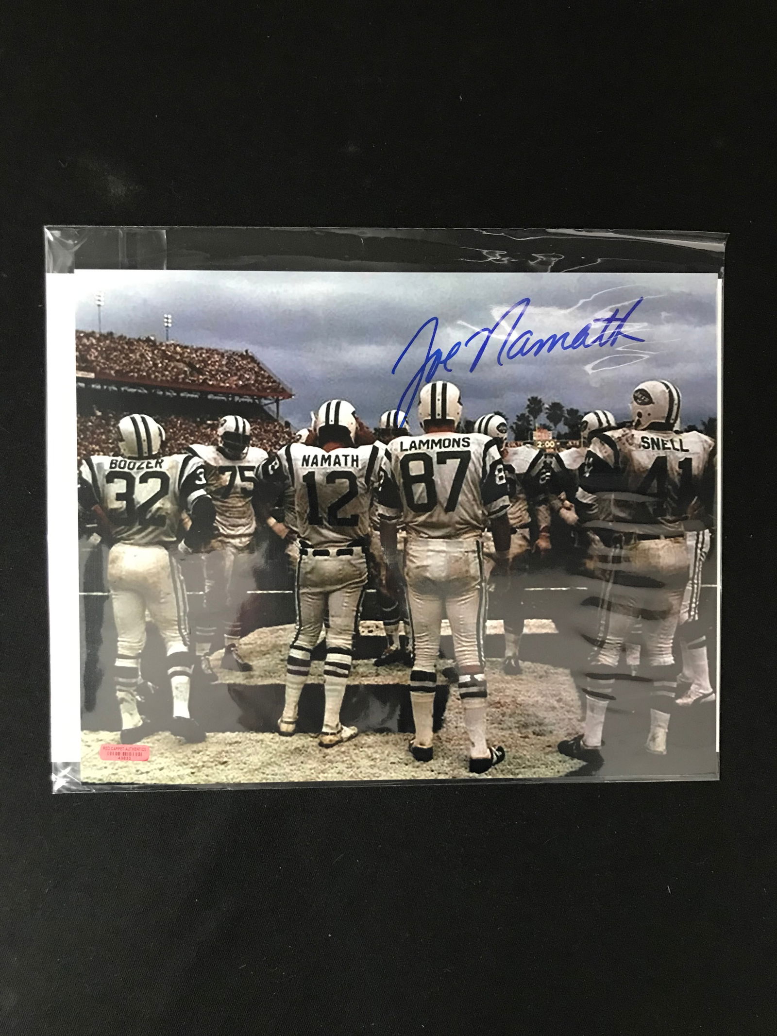 JOE NAMETH SIGNED 8 X 10 (RED CARPET COA) (1 of 2)