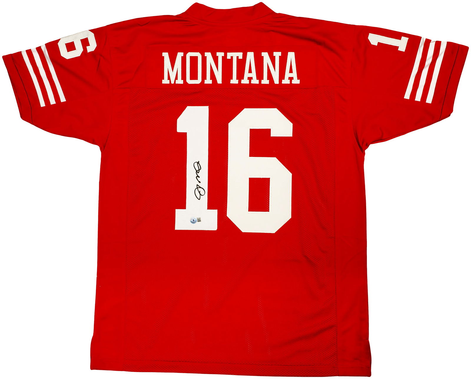 JOE MONTANA SIGNED SAN FRANCISCO 49ERS JERSEY BECKETT COA (1 of 3)