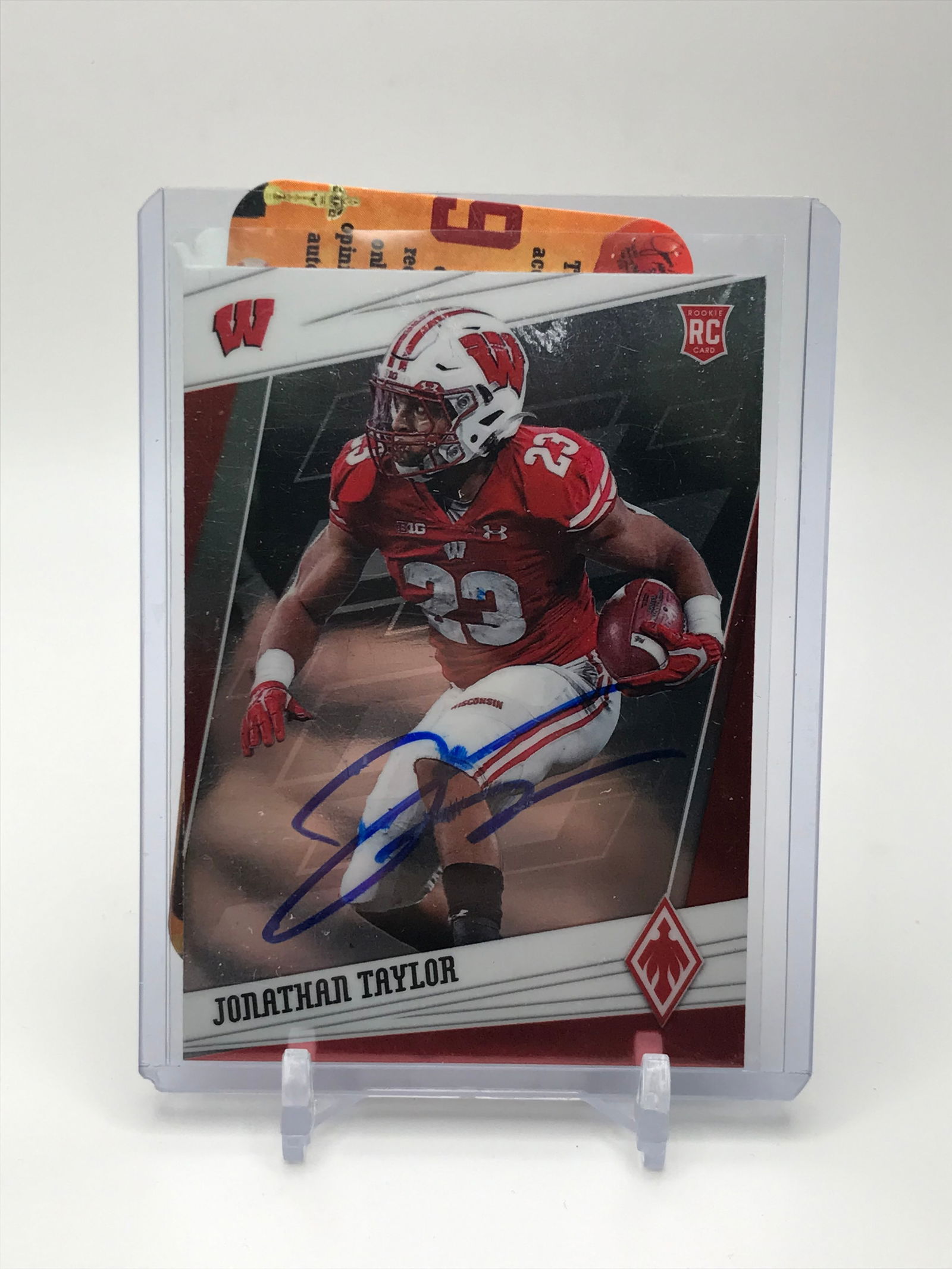 Johnathan Taylor Signed Rookie Card Autograph Expert Union COA (1 of 2)