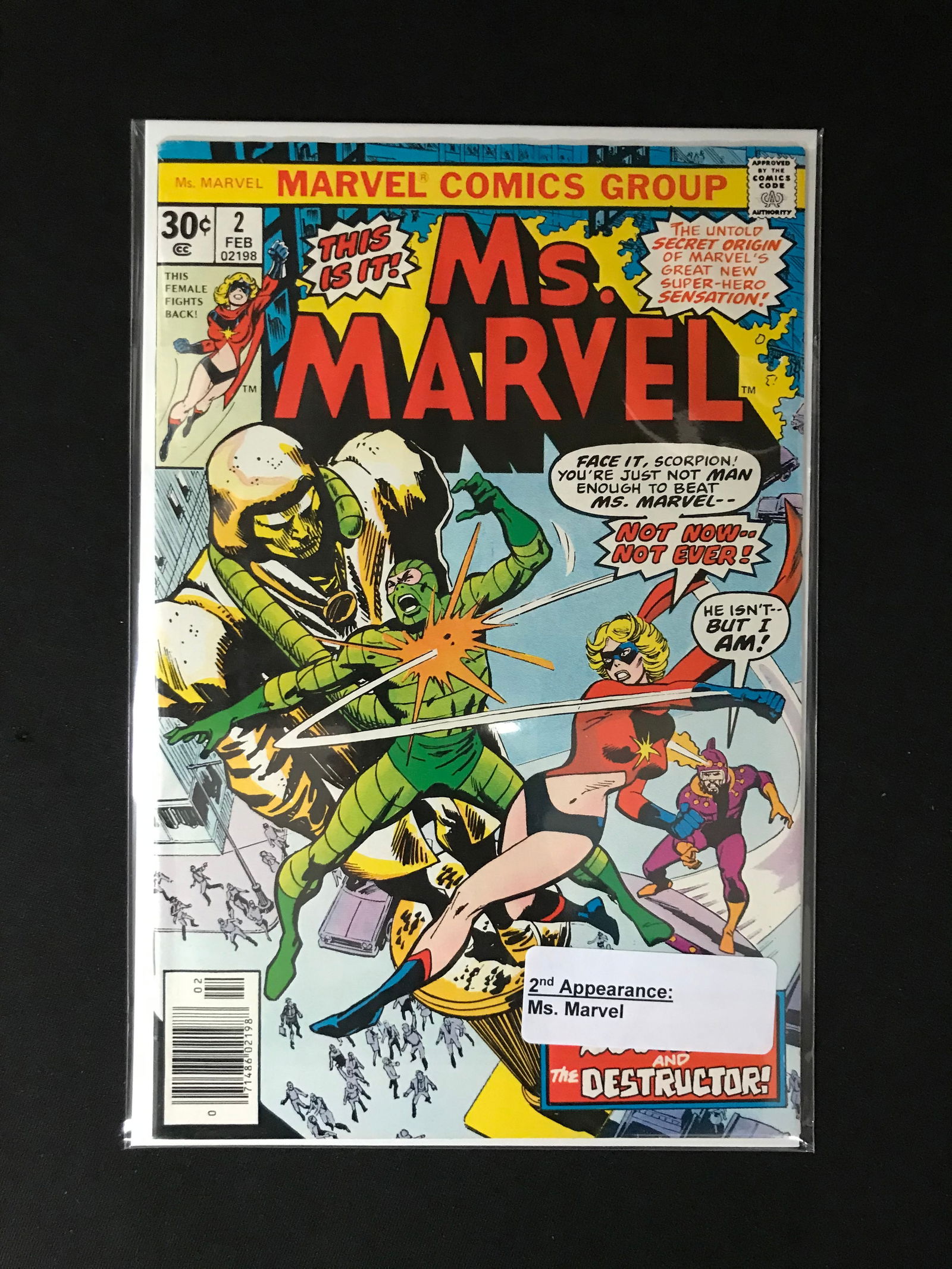 MARVEL COMICS NO.2 MS.MARVEL (1 of 1)
