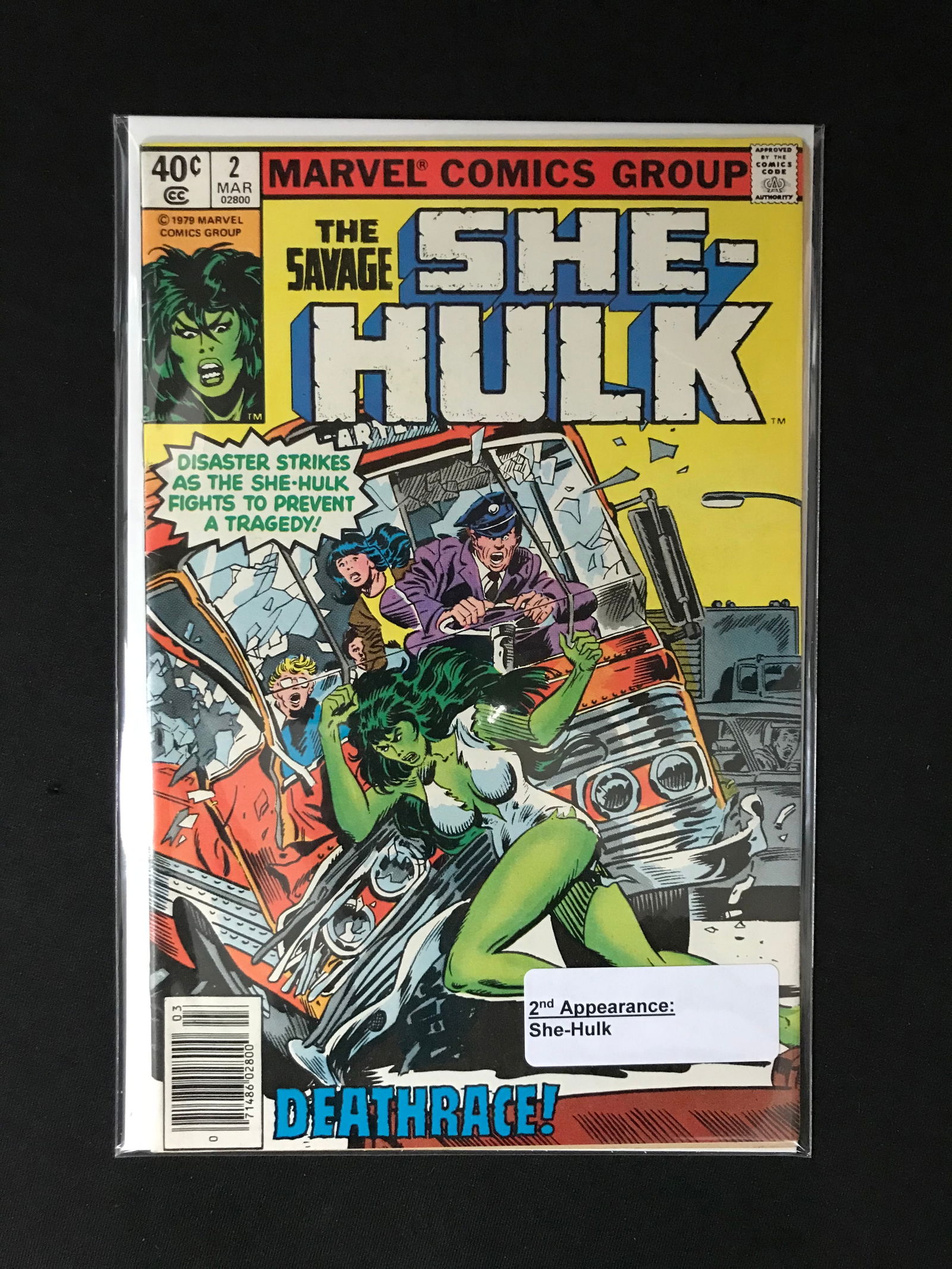 MARVEL COMICS NO.2 THE SAVAGE SHE-HULK (1 of 1)