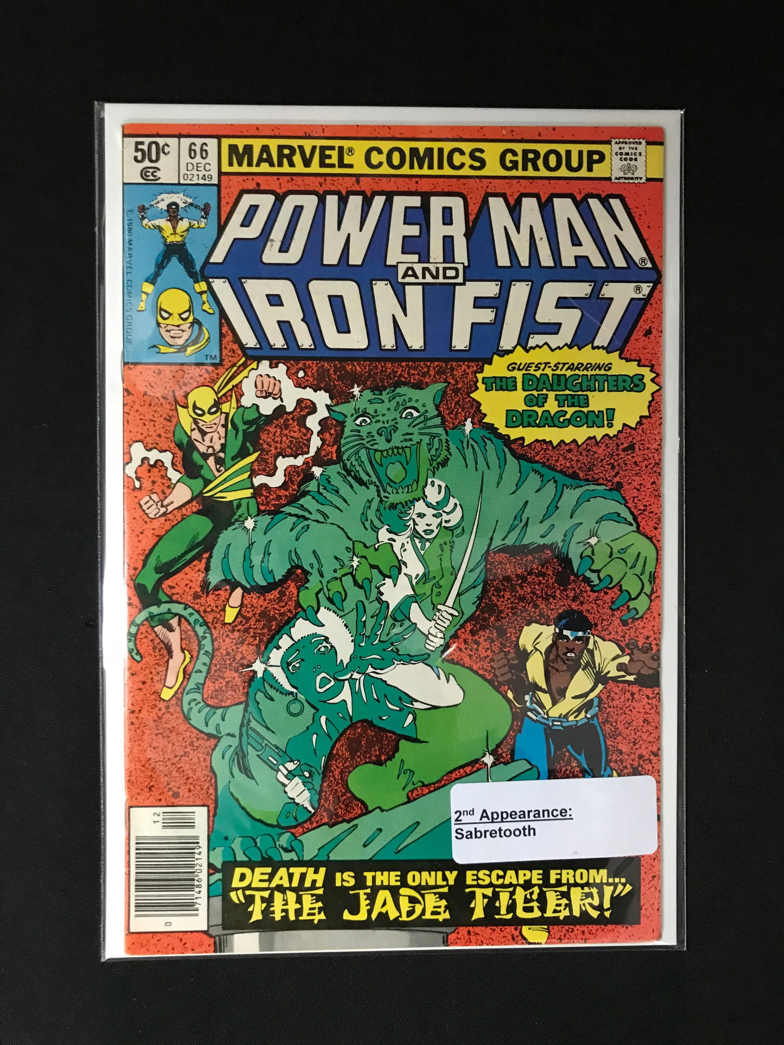 MARVEL COMICS NO.66 POWER MAN AND IRON FIST (1 of 1)