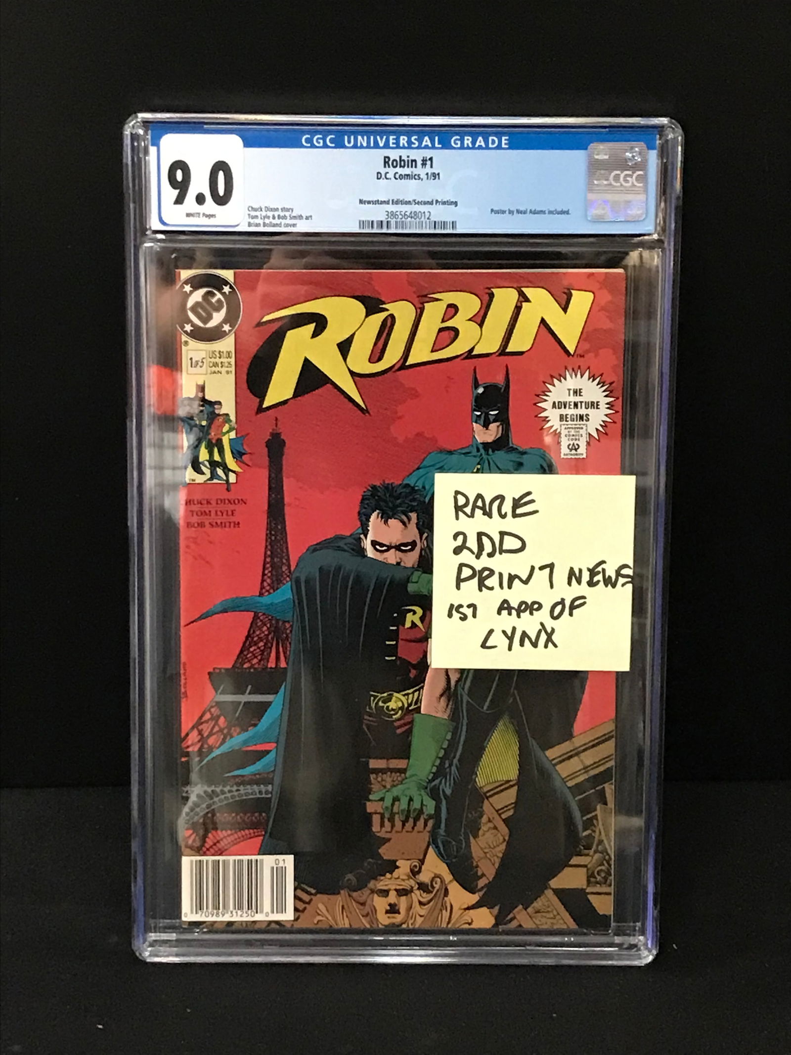 DC COMICS NO.1 ROBIN (2ND PRINTING) (1 of 1)