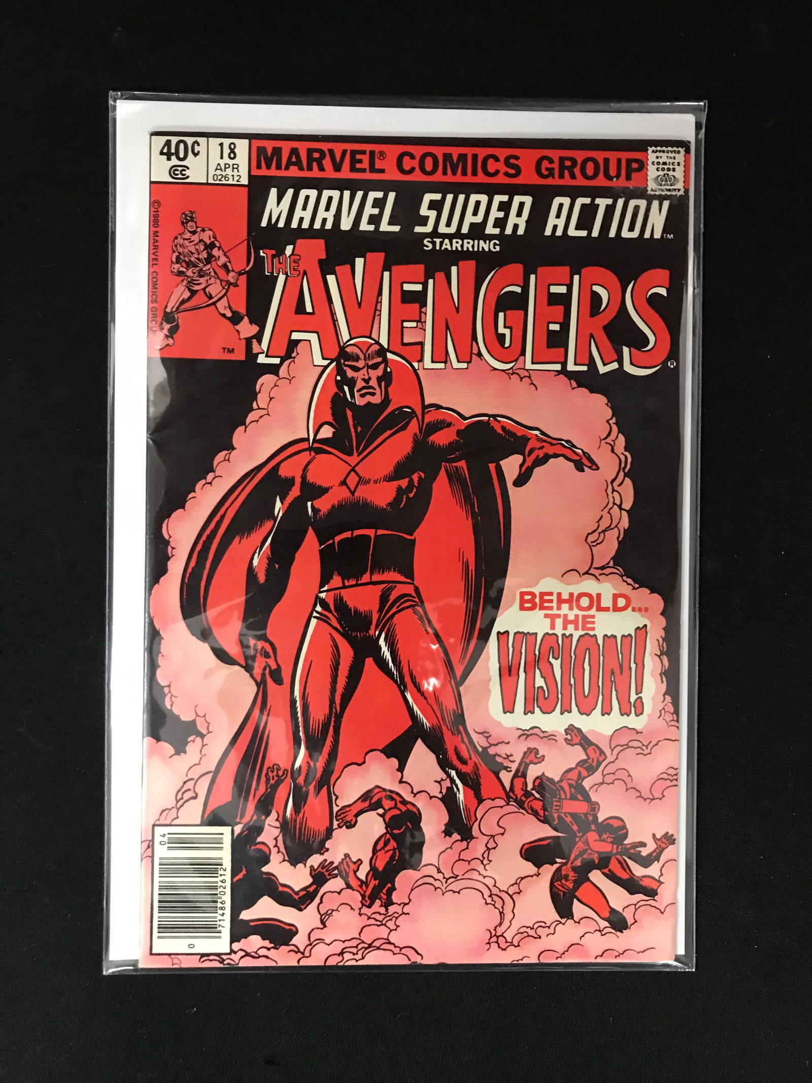 MARVEL COMICS NO.18  MARVEL SUPER ACTION AND THE AVENGERS (1 of 1)