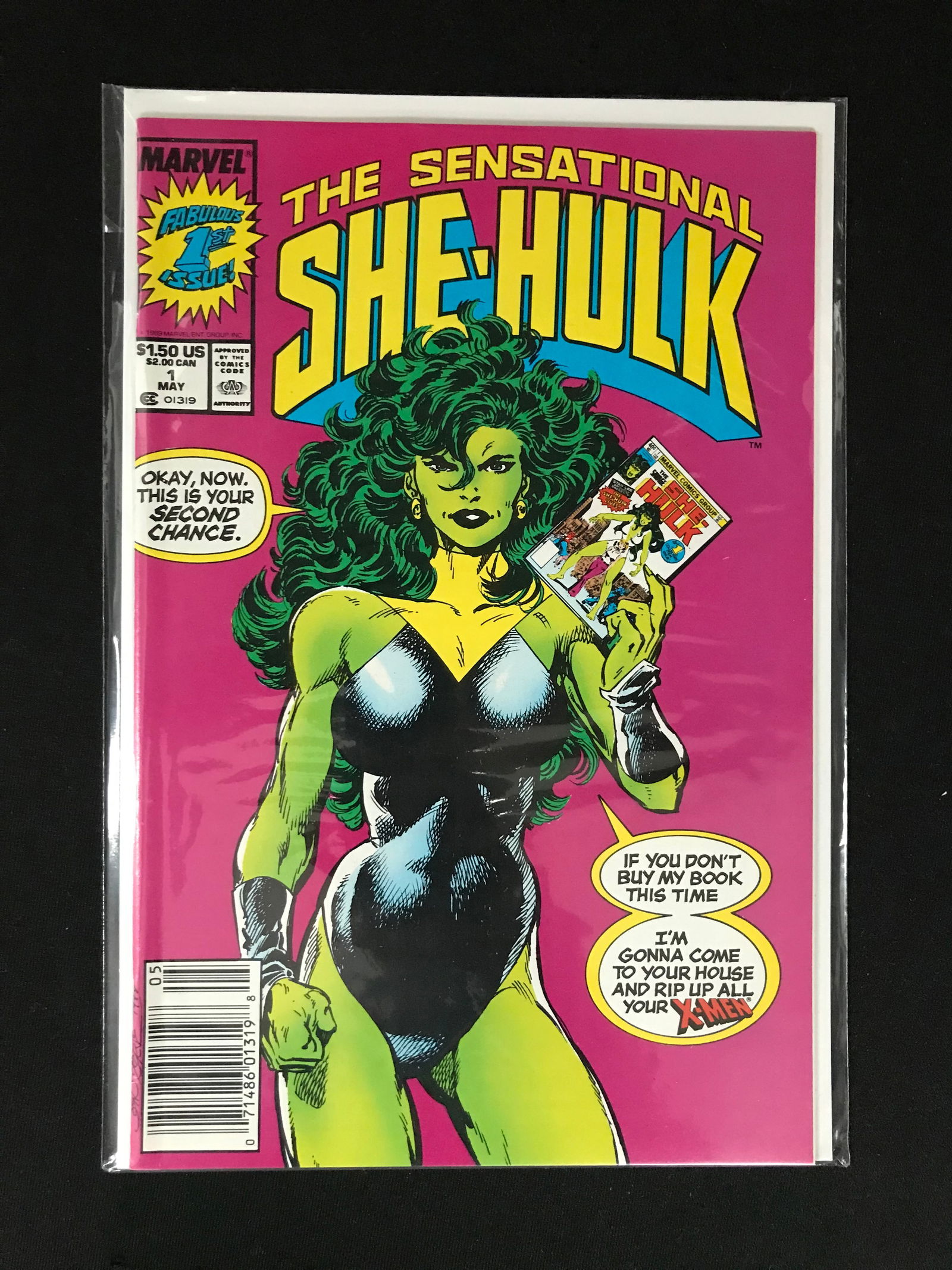 MARVEL COMICS NO.1 THE SENSATIONAL SHE-HULK (1 of 1)