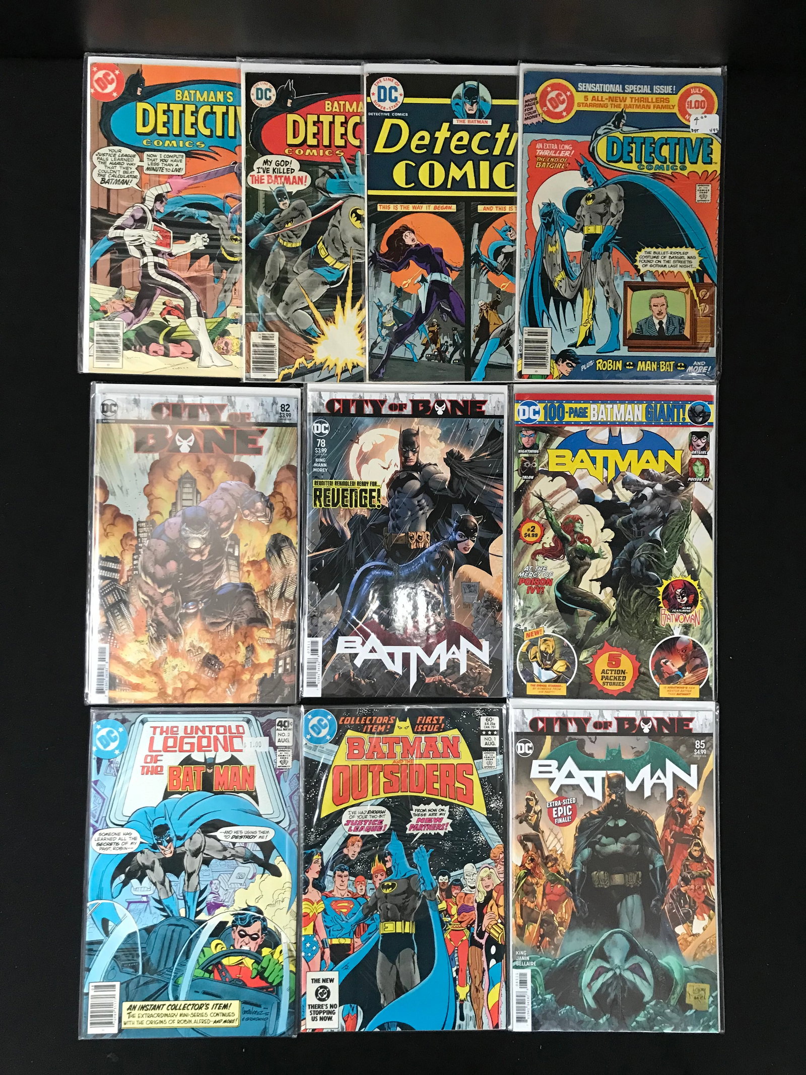 LOT OF 10 BATMAN COMICS (DC COMICS) (1 of 1)