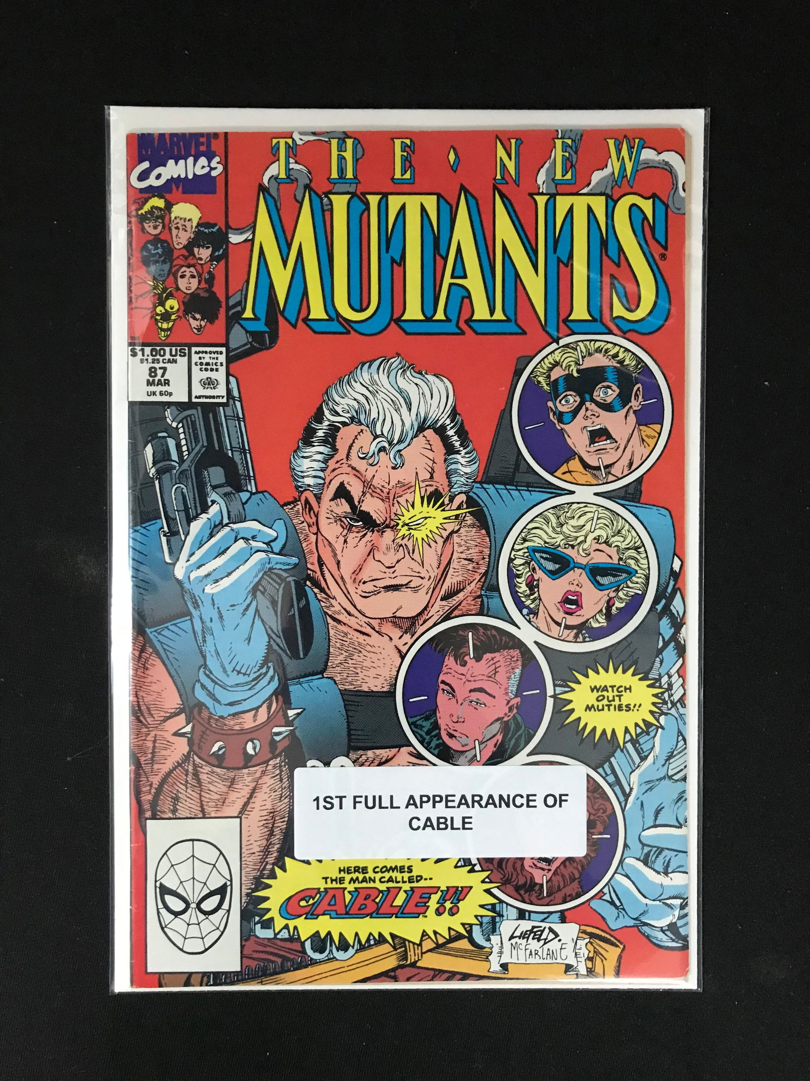 MARVEL COMICS NO.87 THE NEW MUTANTS (1 of 1)